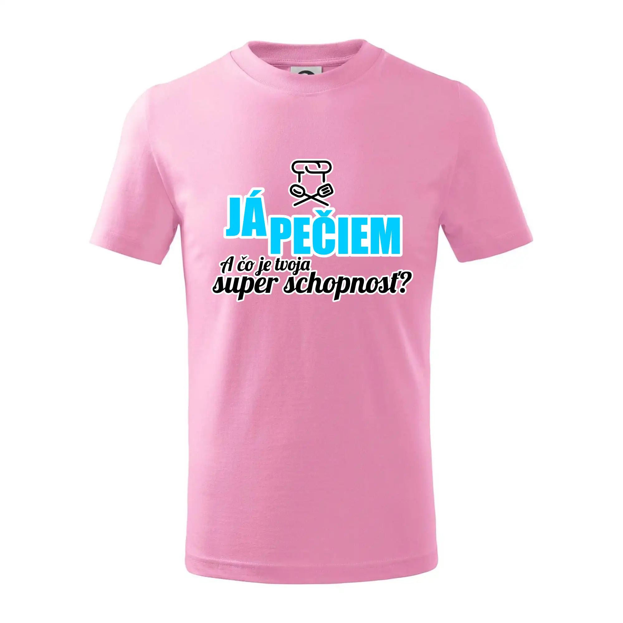 Kuchár a pekár - Já pečiem - tvoja super schopnosť - rovný - Tričko detské bavlnené