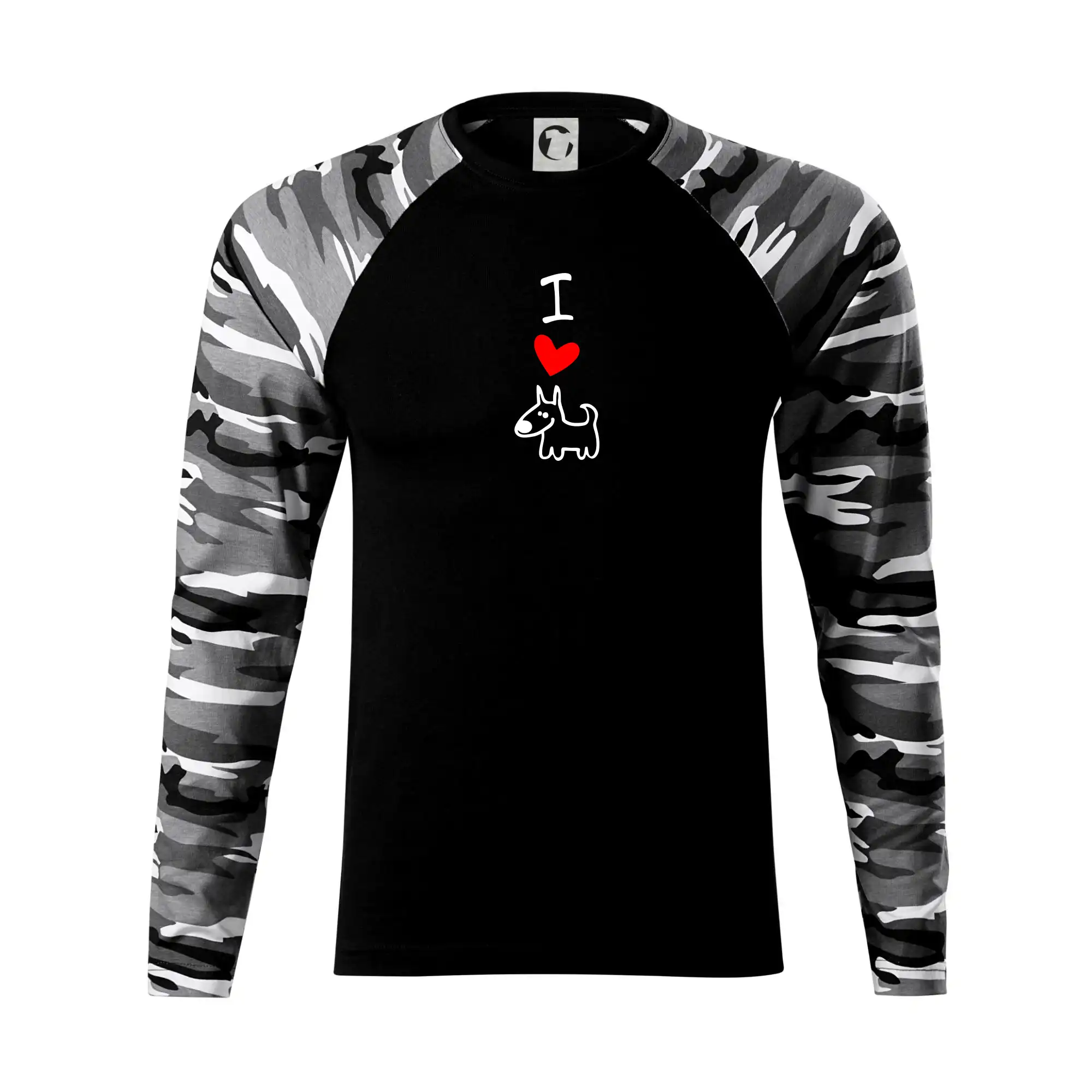 Ostatné psie plemená - I love dogs - Camouflage LS