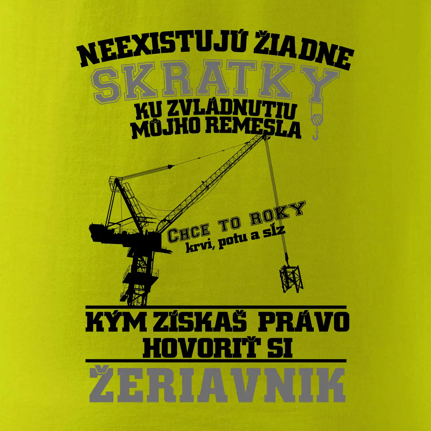 Žeriavnik skratky