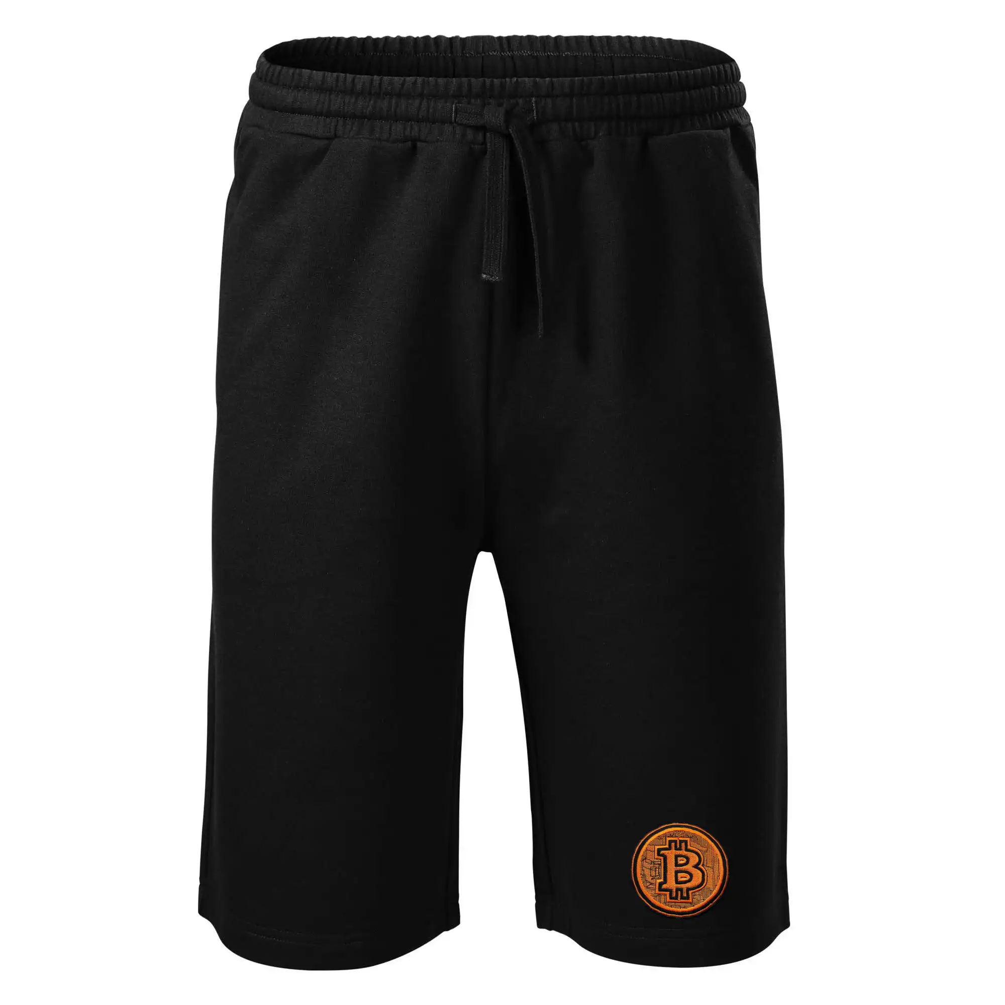 Logo bitcoin ve vyšívaném stylu