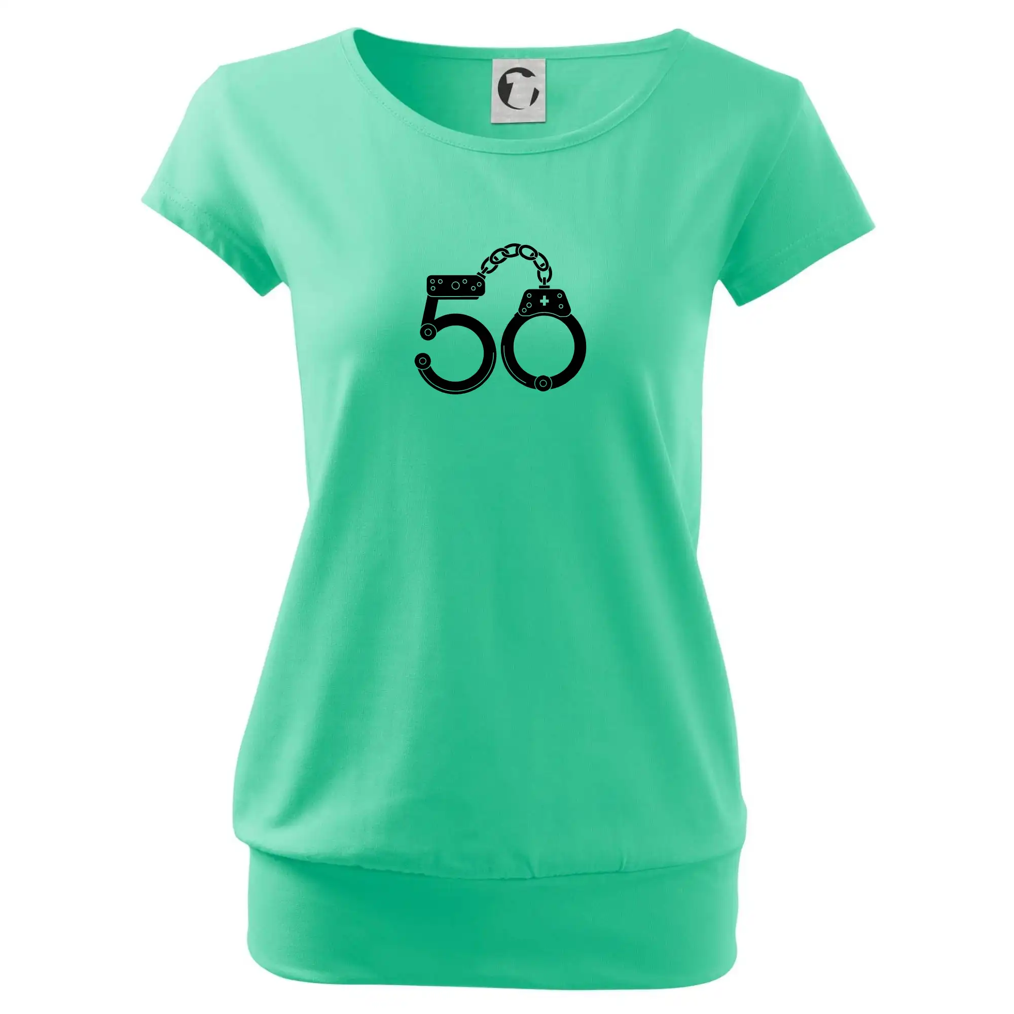 Narozeninové tričko pro policajta - pouta 50