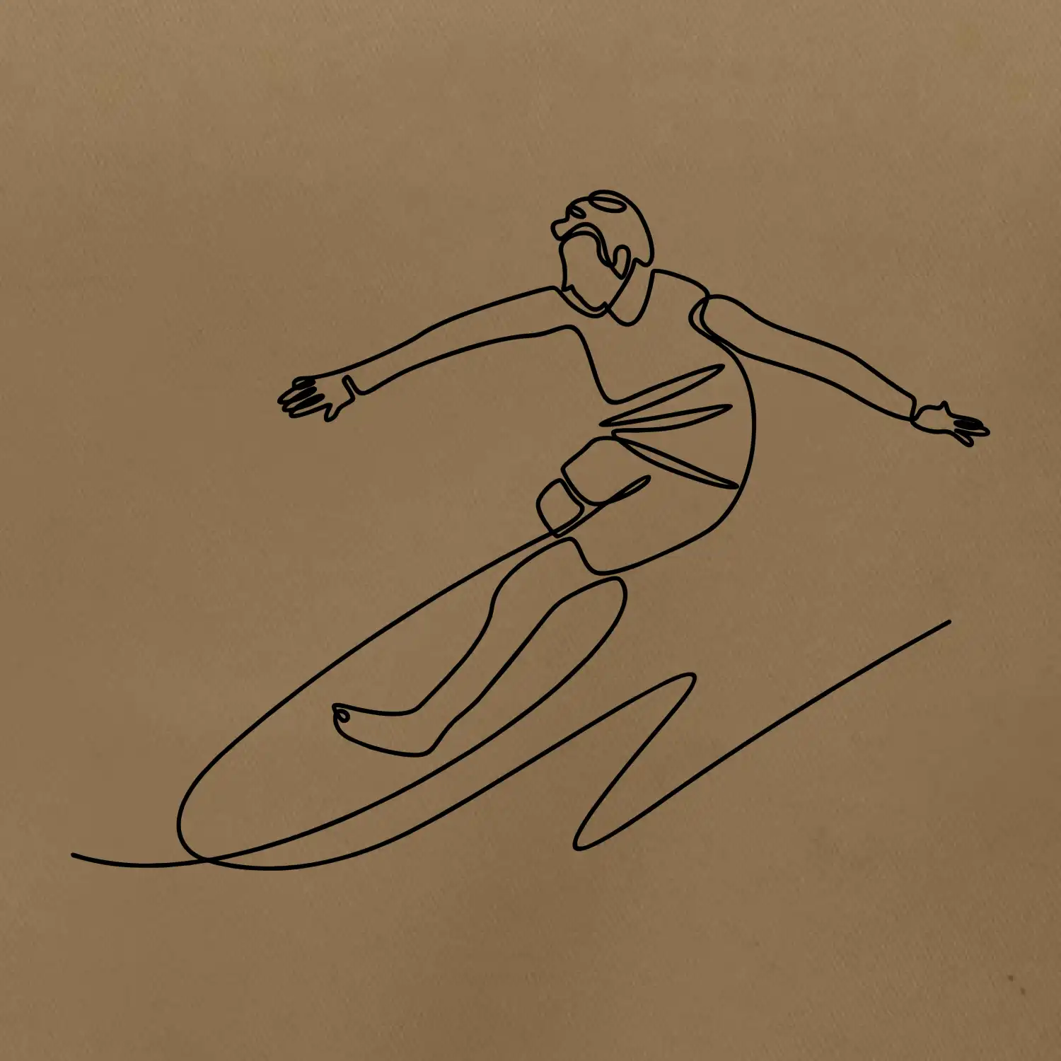 Surfování jedním tahem