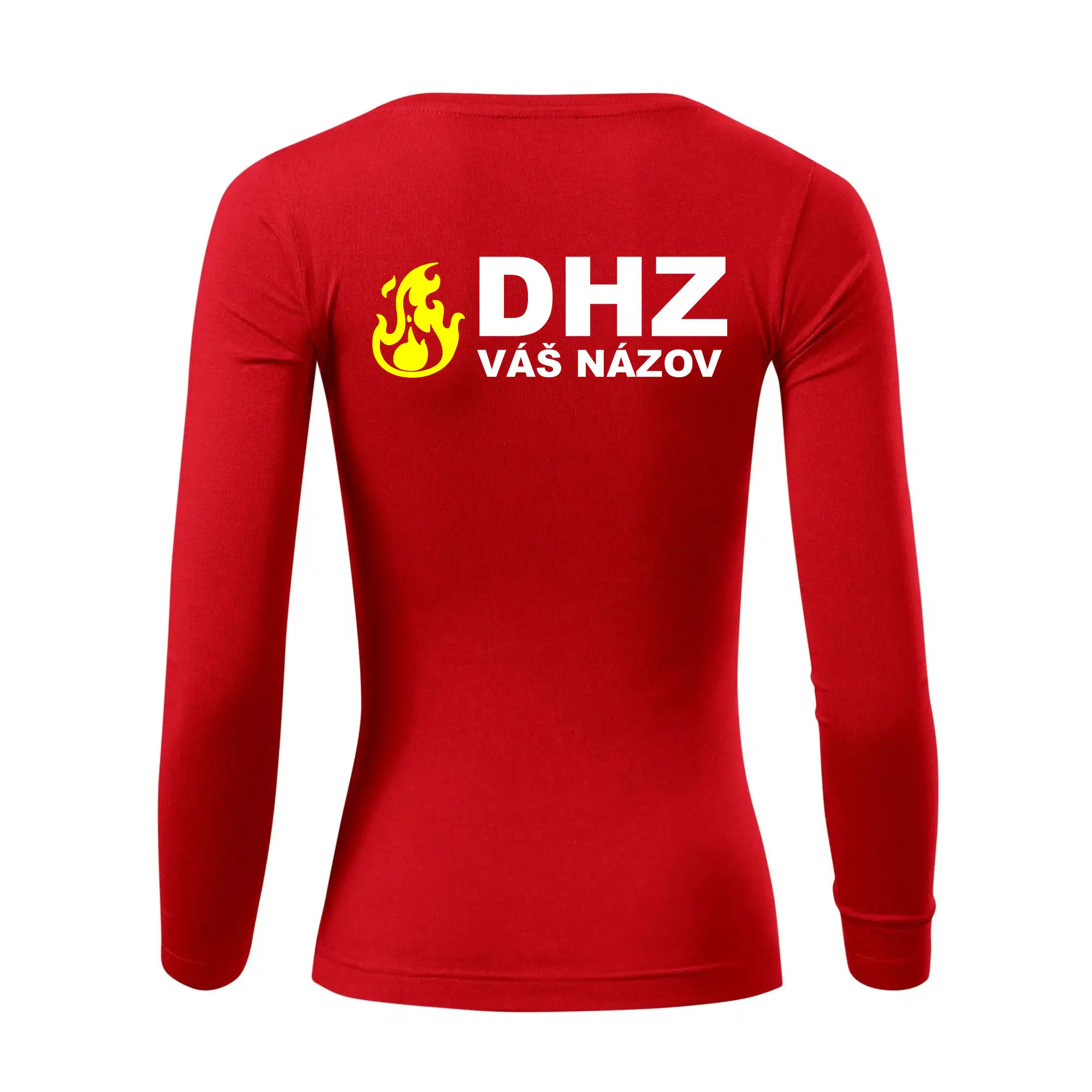 DHZ (oheň, firesport, názov sboru - vlastný nápis)