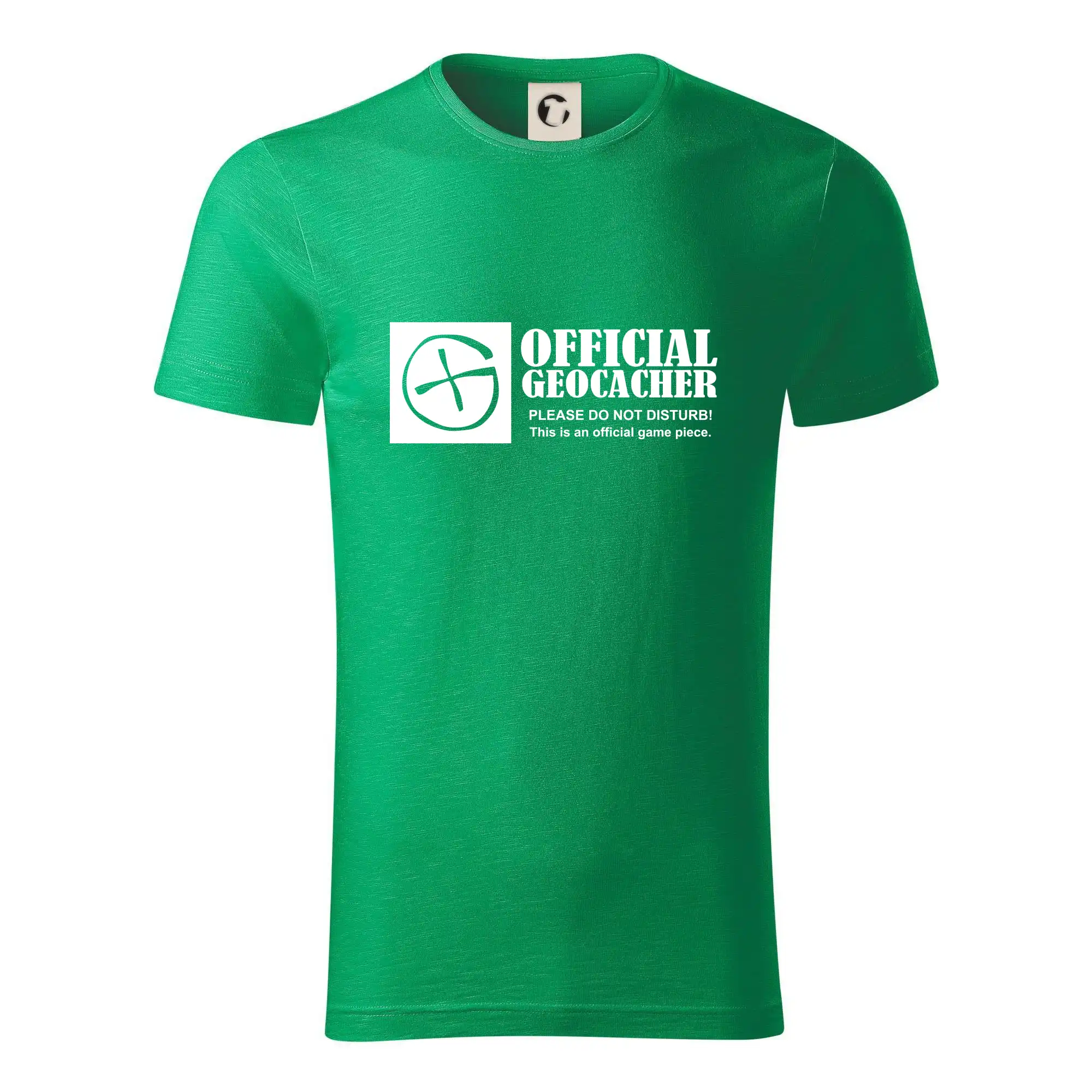 Tričká na geocaching - Official geocacher - Tričko z organickej bavlny