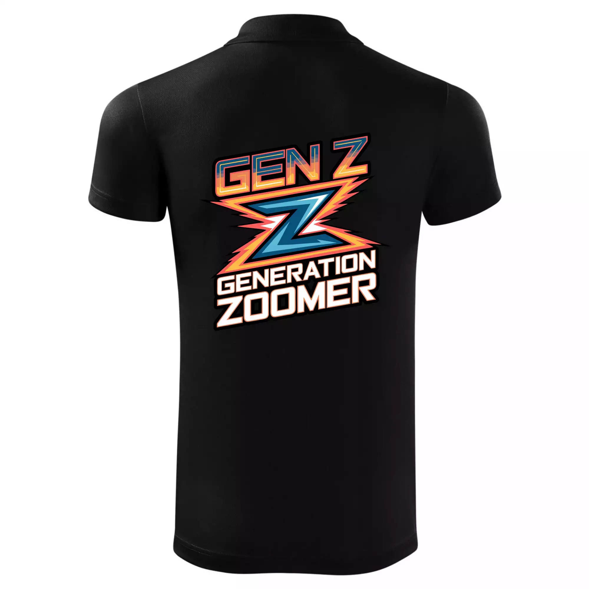 Generace Z - Gen Z barevný nápis