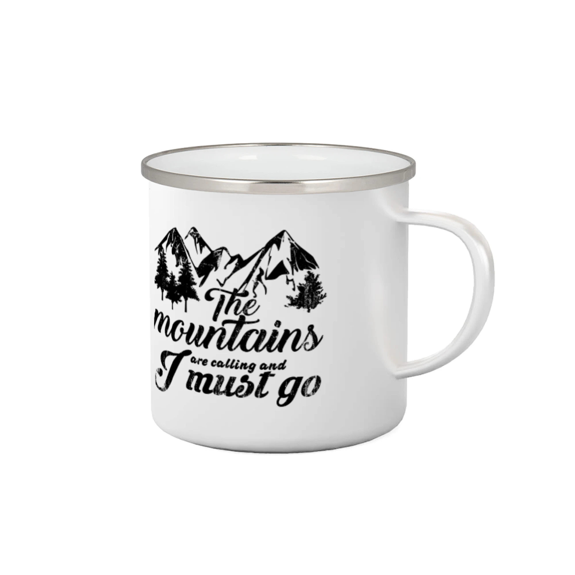 Trička pro horolezcov - The mountains are calling and i must go - Plecháčik