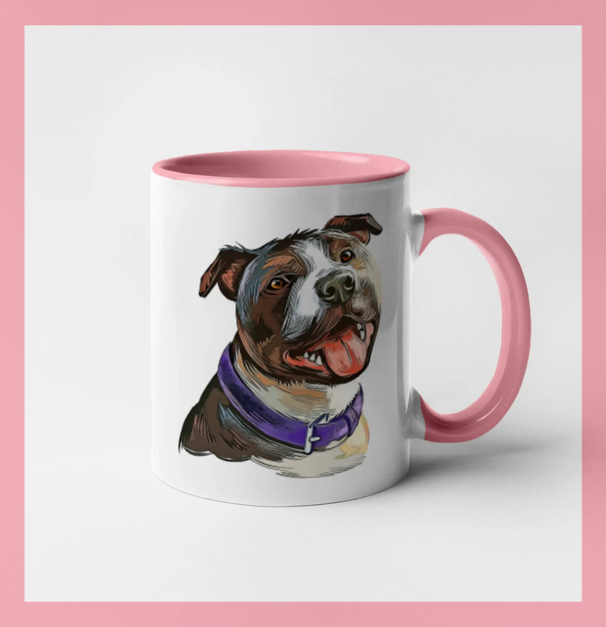 Americký stafordšírsky teriér kreslený