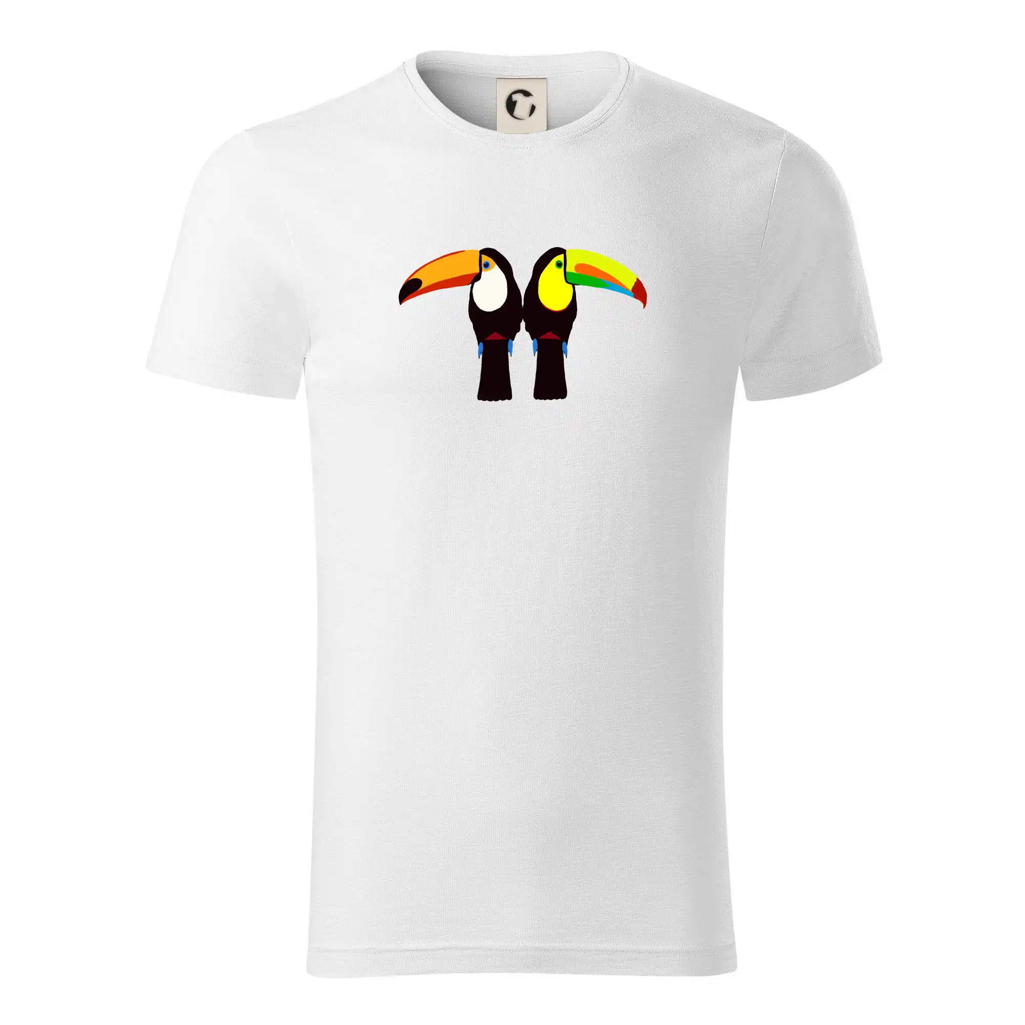 Dva barevní tukani (Moňas)