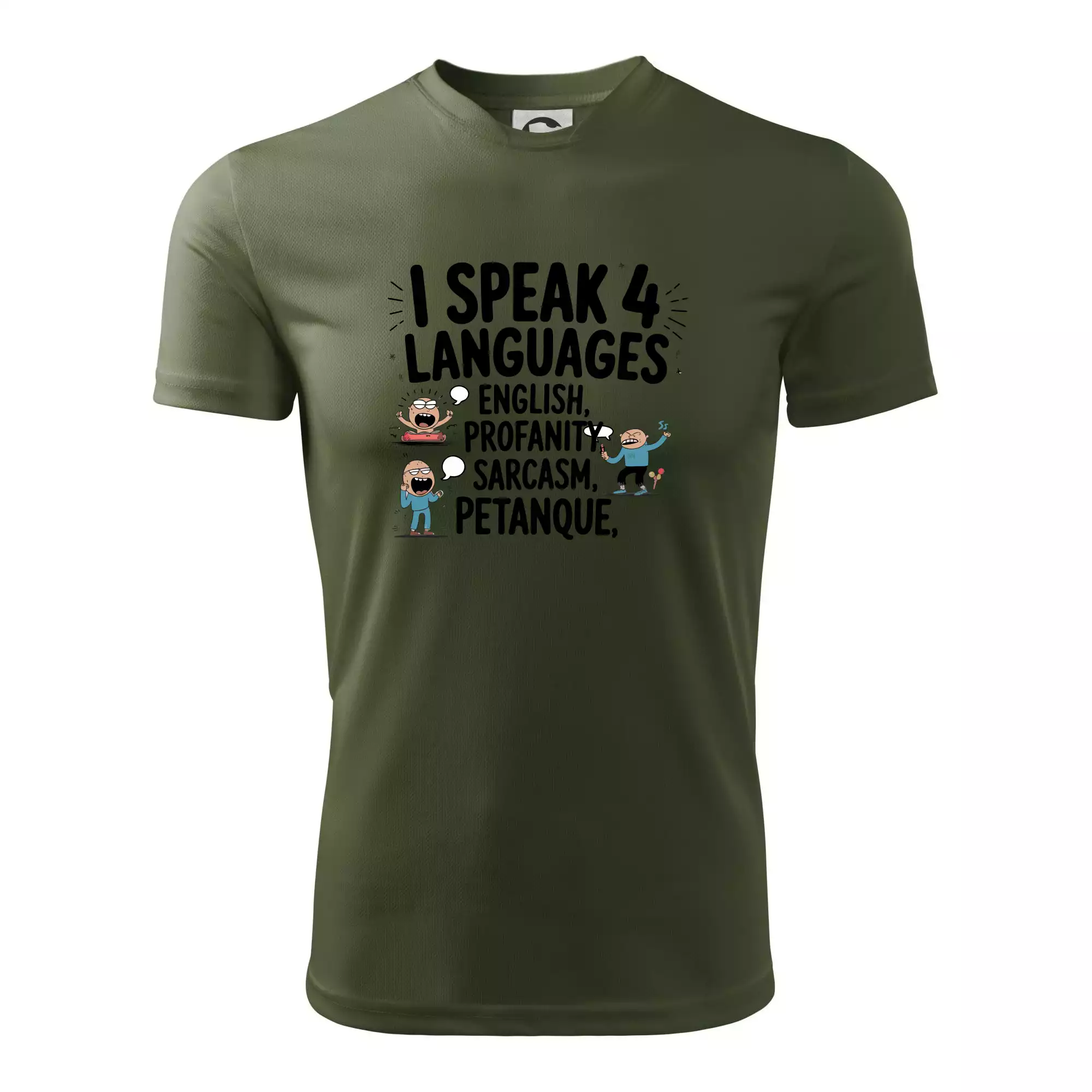 I speak 4 language - Petanque