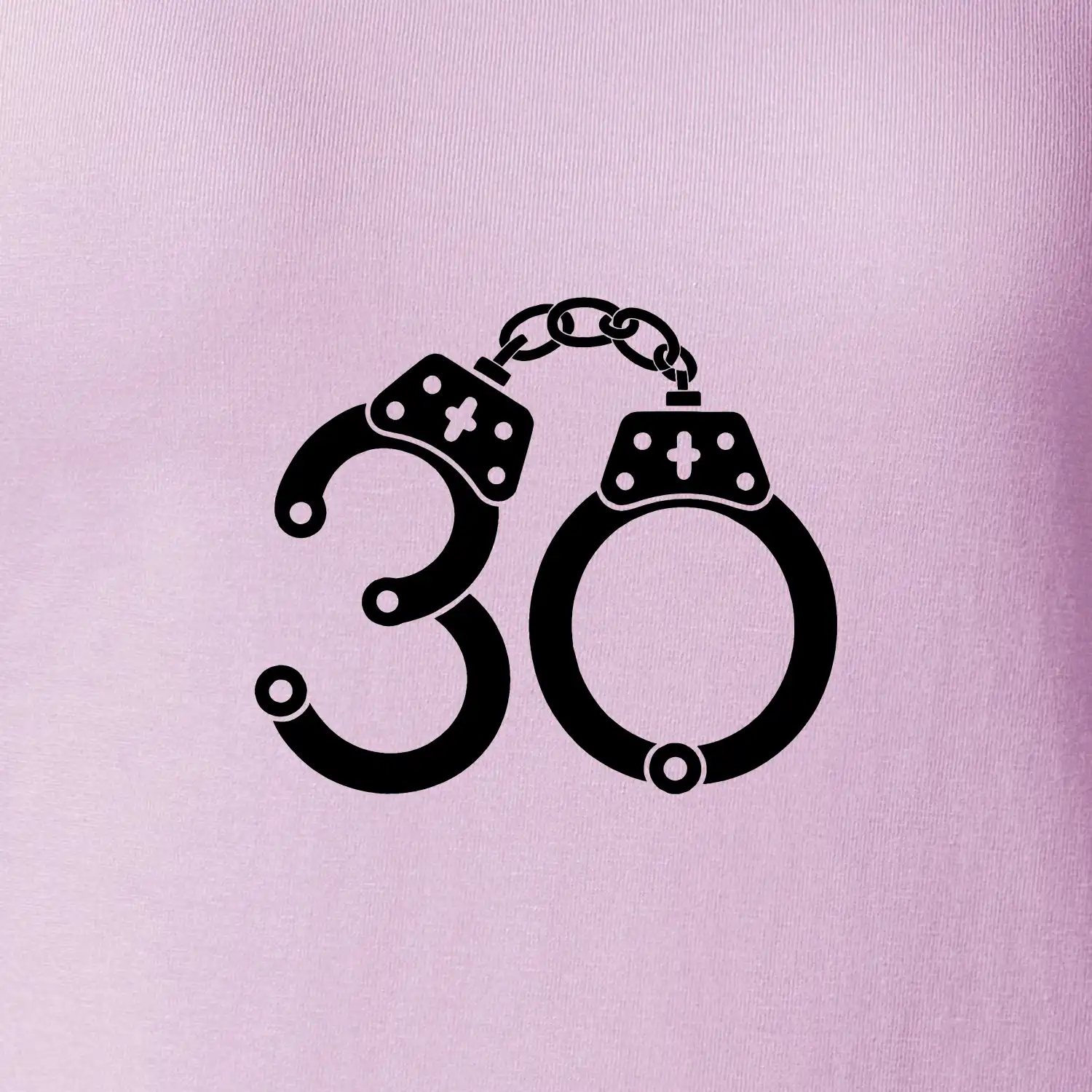 Narozeninové tričko pro policajta - pouta 30