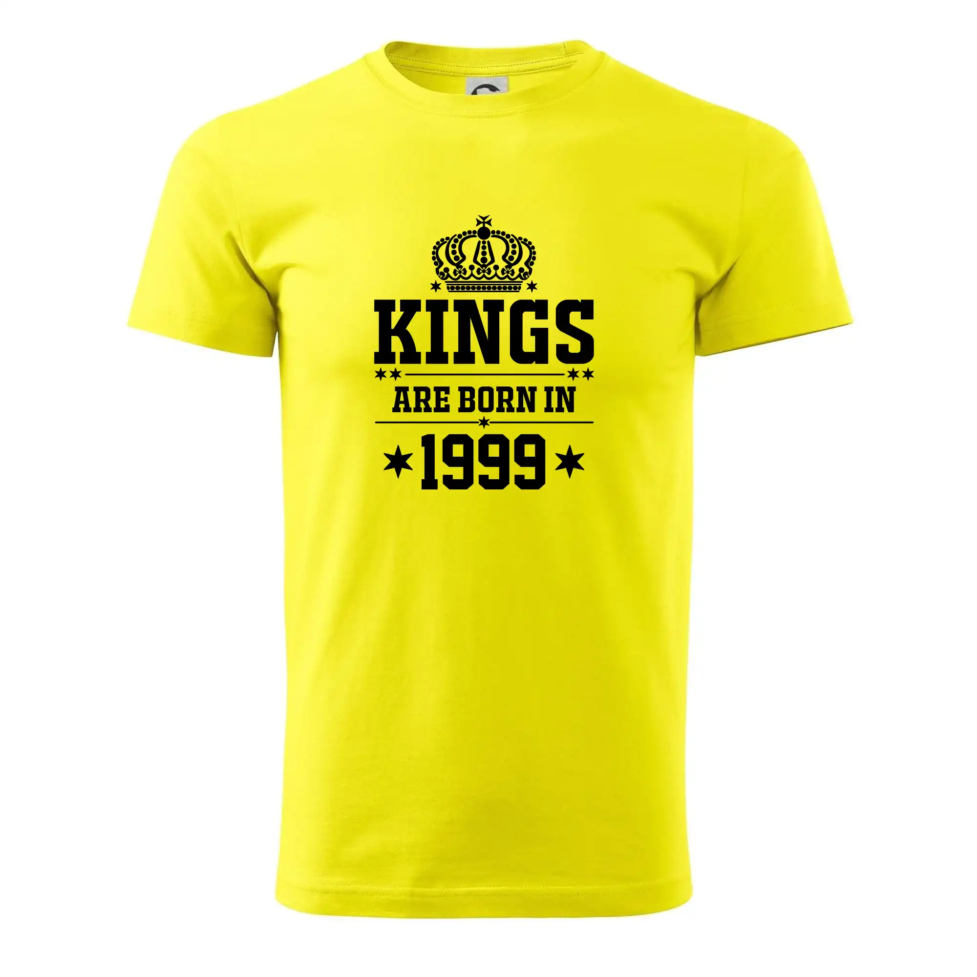 Trička s ročníkom 1999 - Kings are born in 1999 - Pánske tričko nižšej gramáže