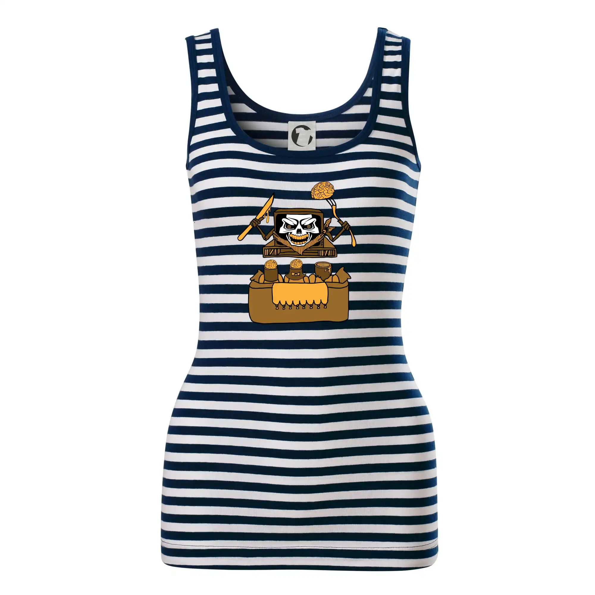 Seriálové tričká - Mozkožrút - televízia (Pecka design) - Sailor tielko na vodu