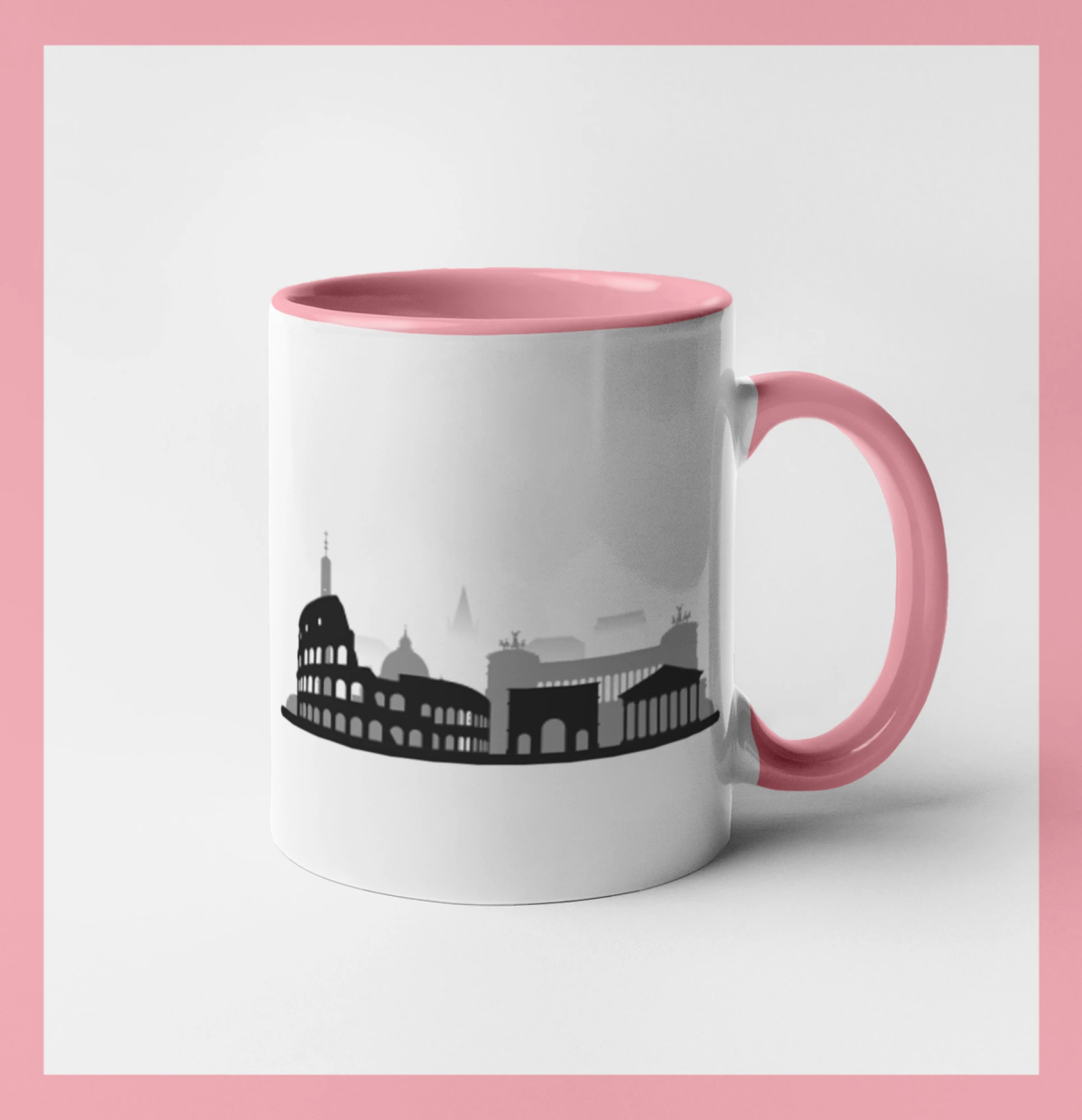 Řím silueta památky