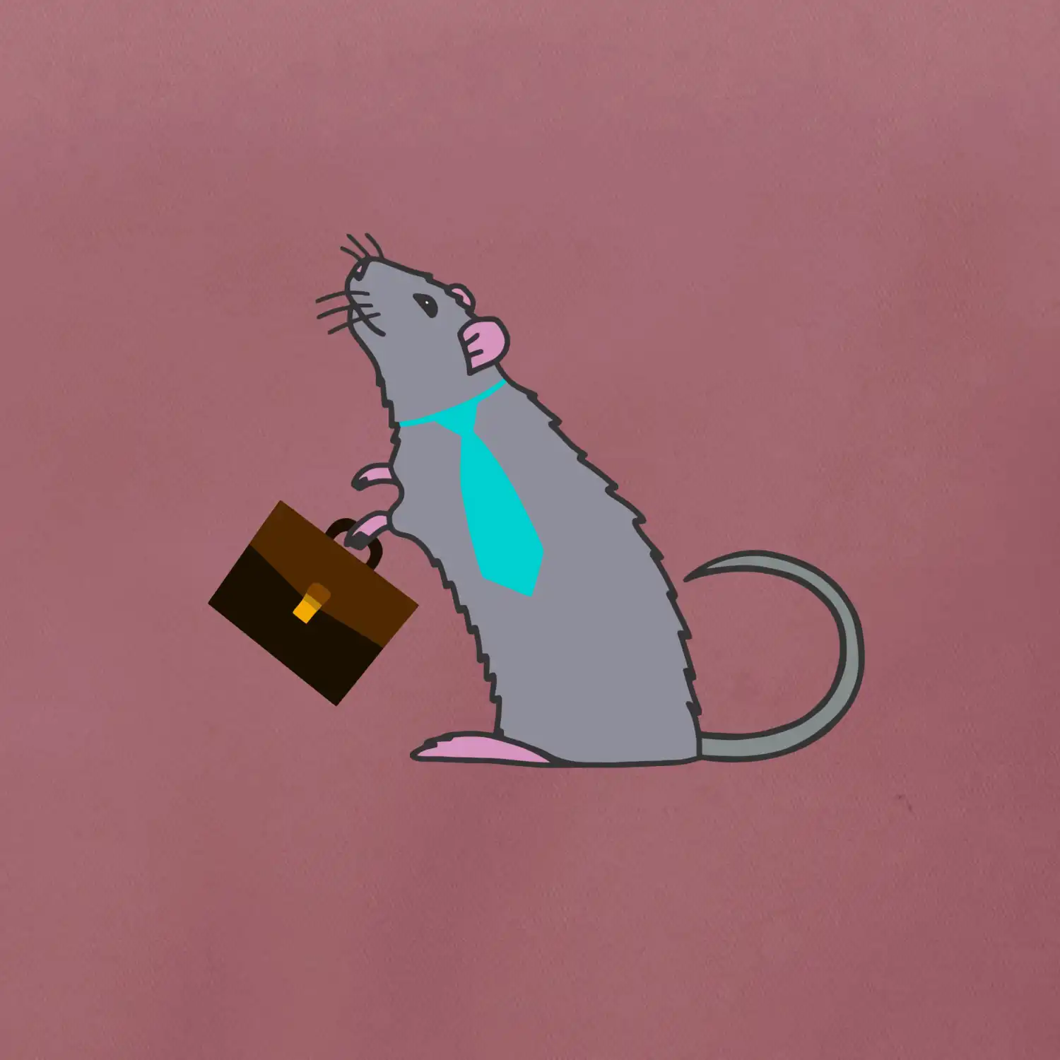 Krysa kancelářská barevná (Moňas)