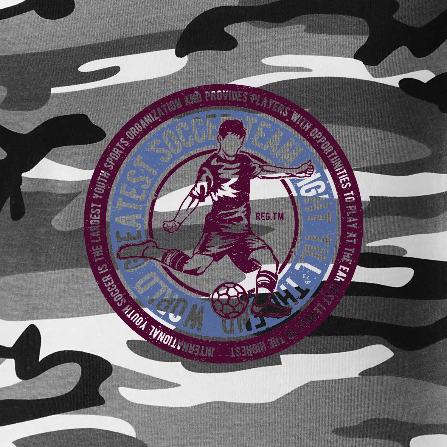 Soccer kulatý motiv