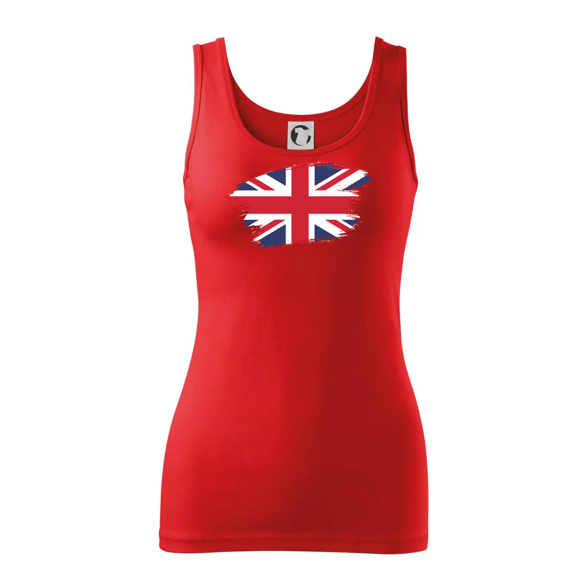 Britská vlajka roztrhaná