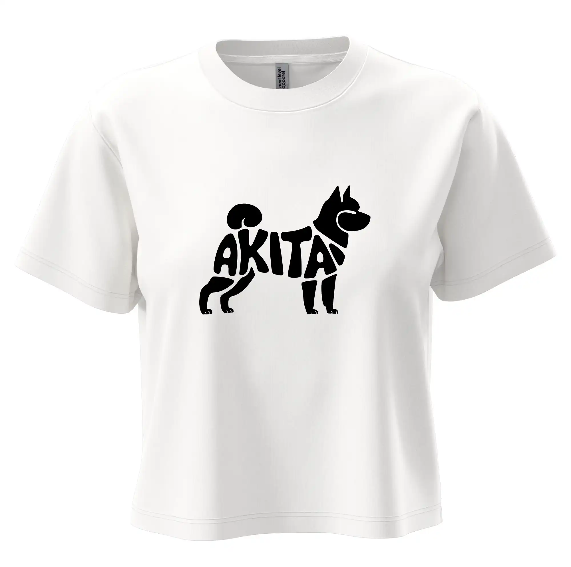 Akita Inu - Nápis v těle