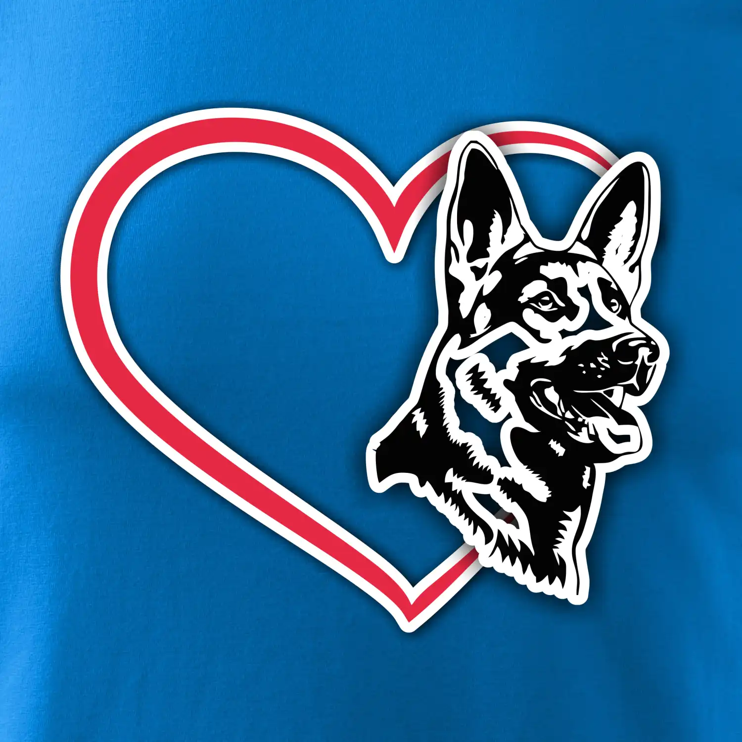 Německý ovčák v srdci