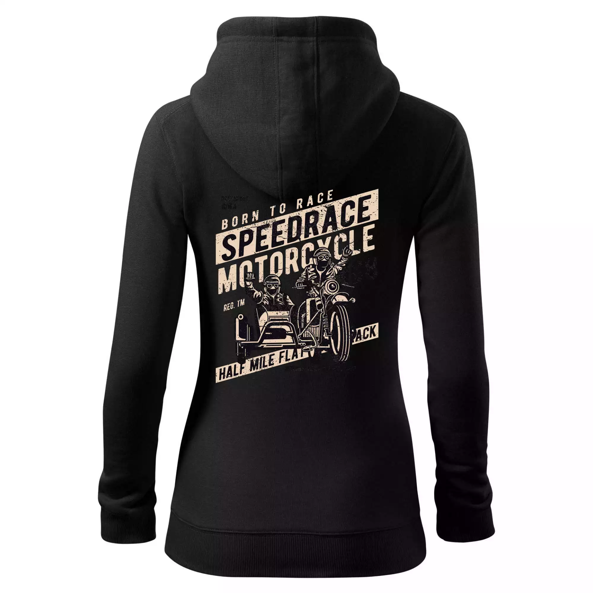 Speedrace motrcycle half mile