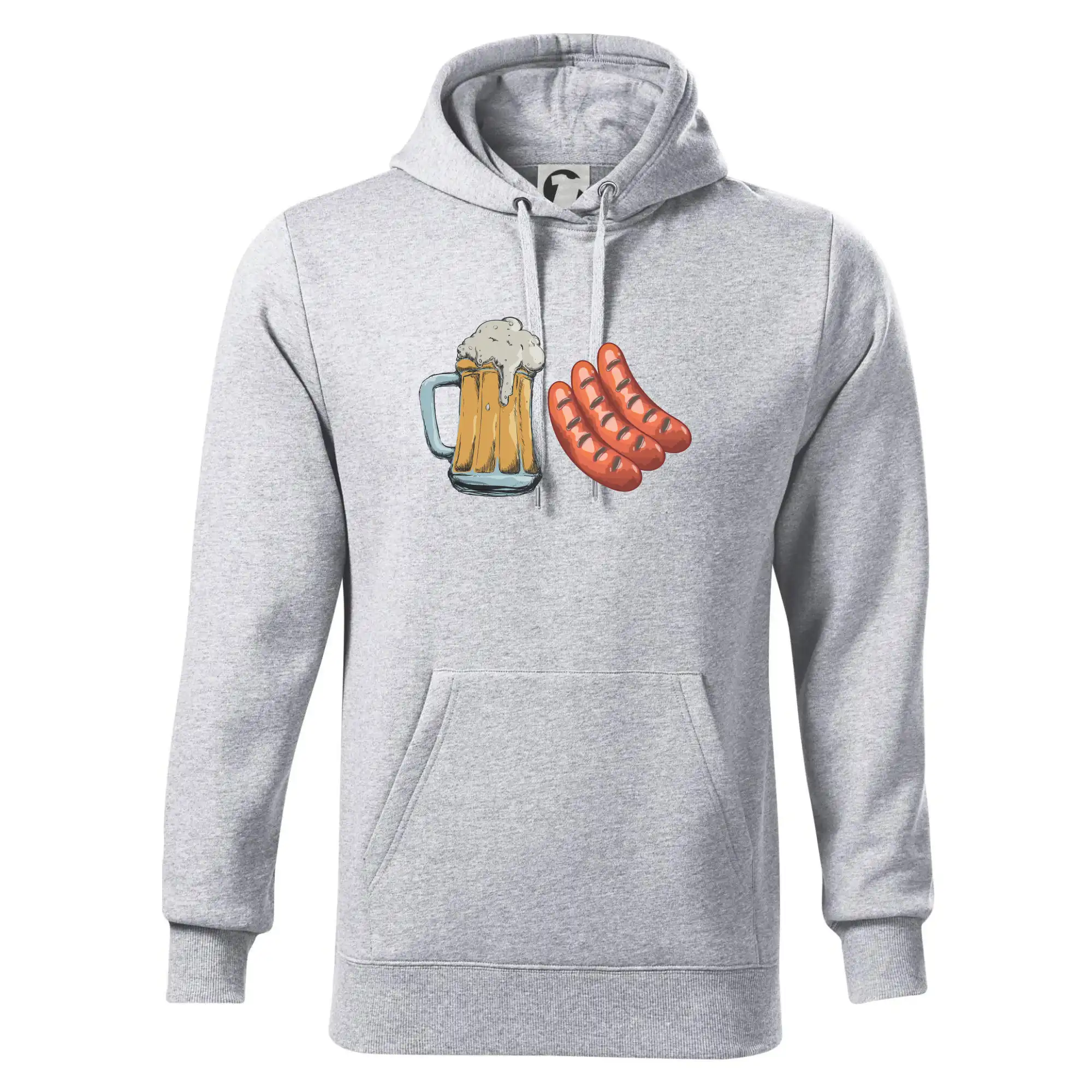 Pivo a klobása