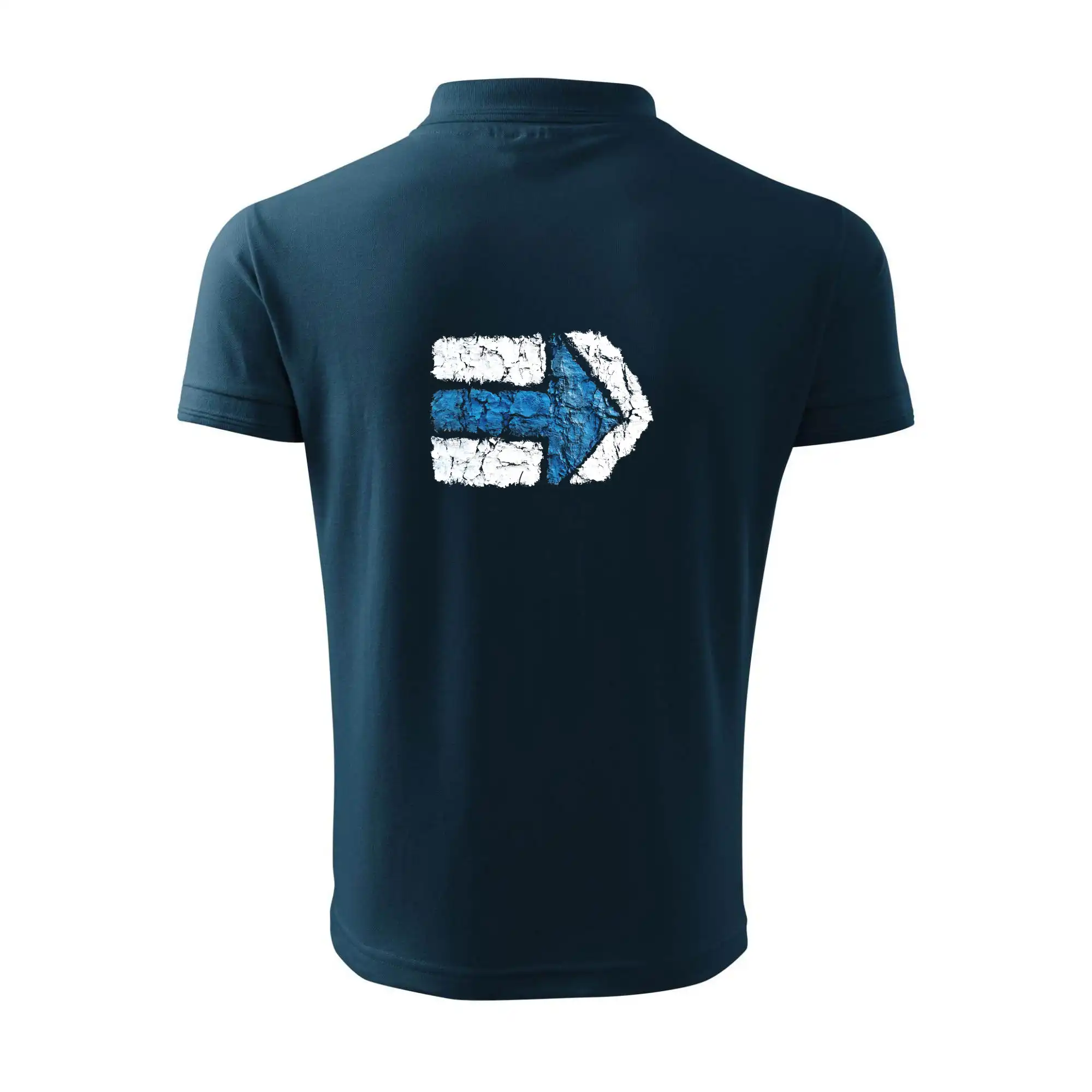 Párová turistická značka modrá