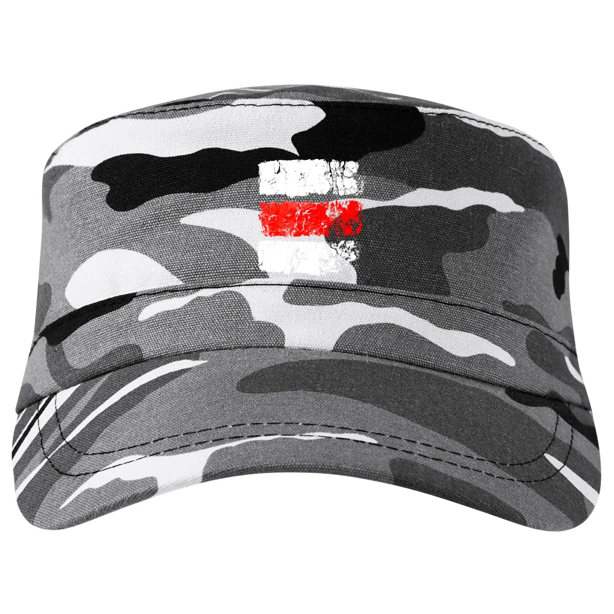 Trička pre cestovateľov - Turistická značka - červená - Šiltovka CAMO