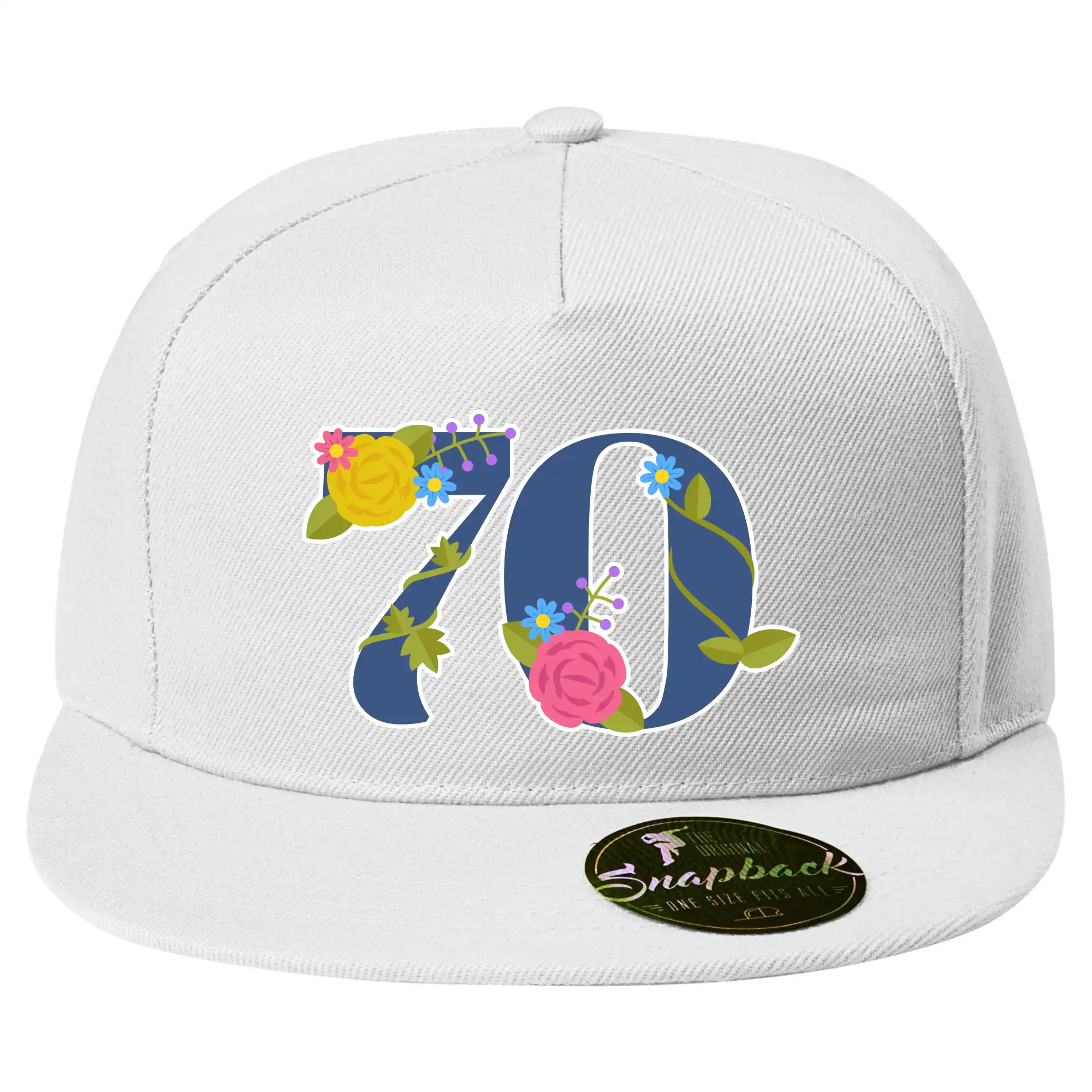 Květinové číslo kreslené - 70