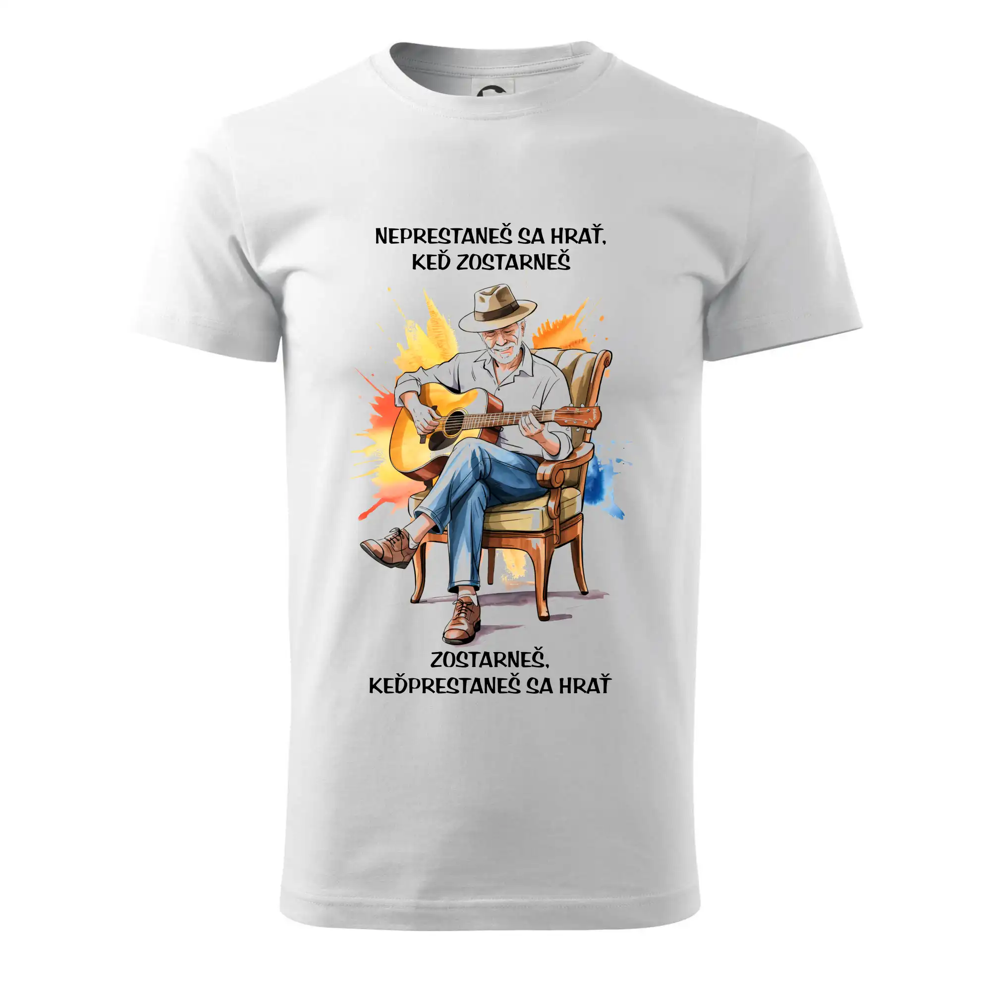 Neprestaneš hrať,keď zostarneš - Pánske tričko nižšej gramáže