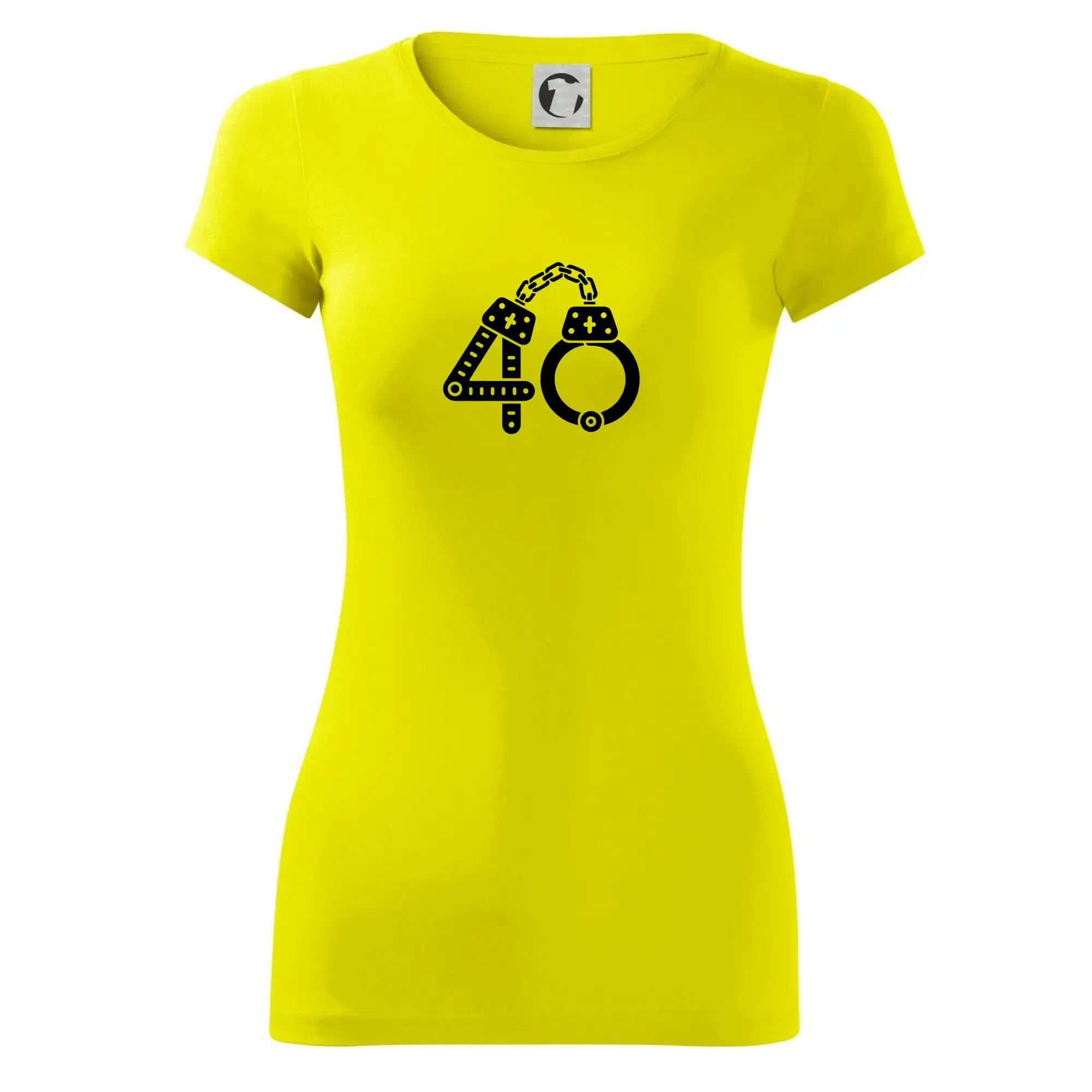 Narozeninové tričko pro policajta - pouta 40