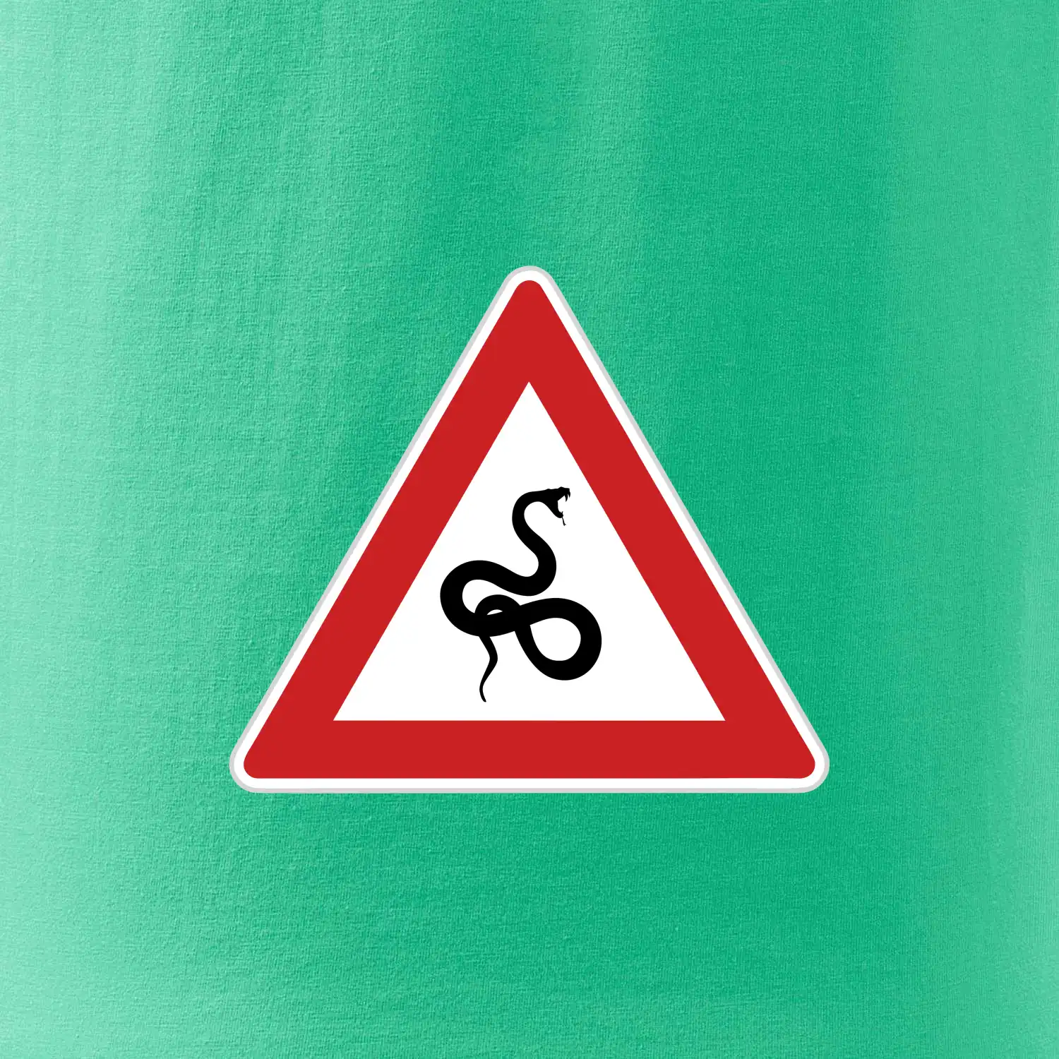 Dopravní značka - Pozor had