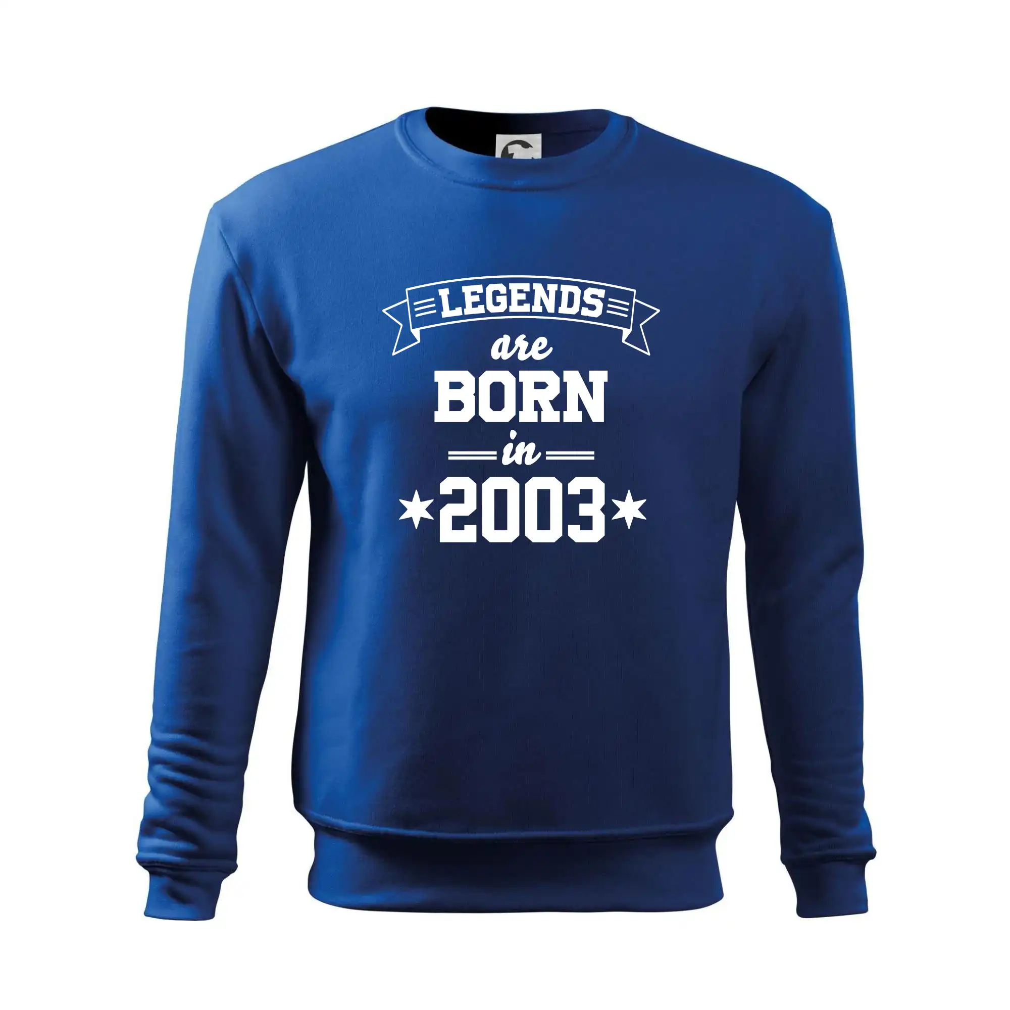 Tričká k narodeninám - Legends are born in 2003 - Mikina Essential detská
