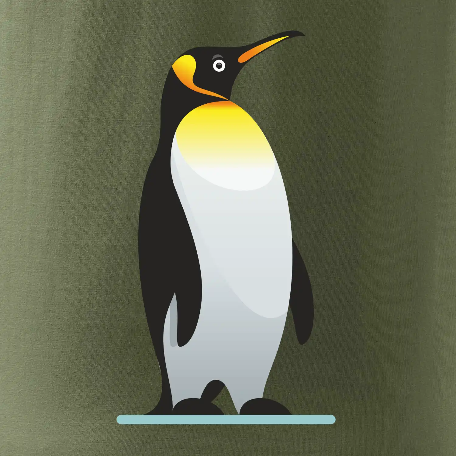 Tučňák se žlutou nákrčenkou