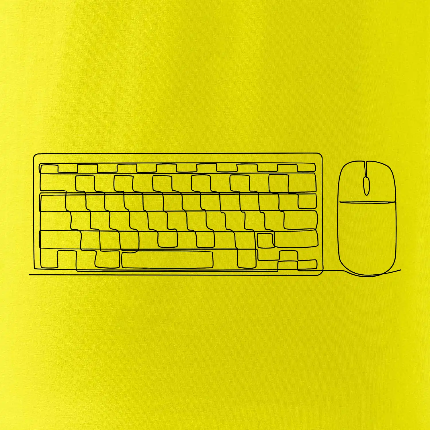 Klávesnice a myš jedním tahem