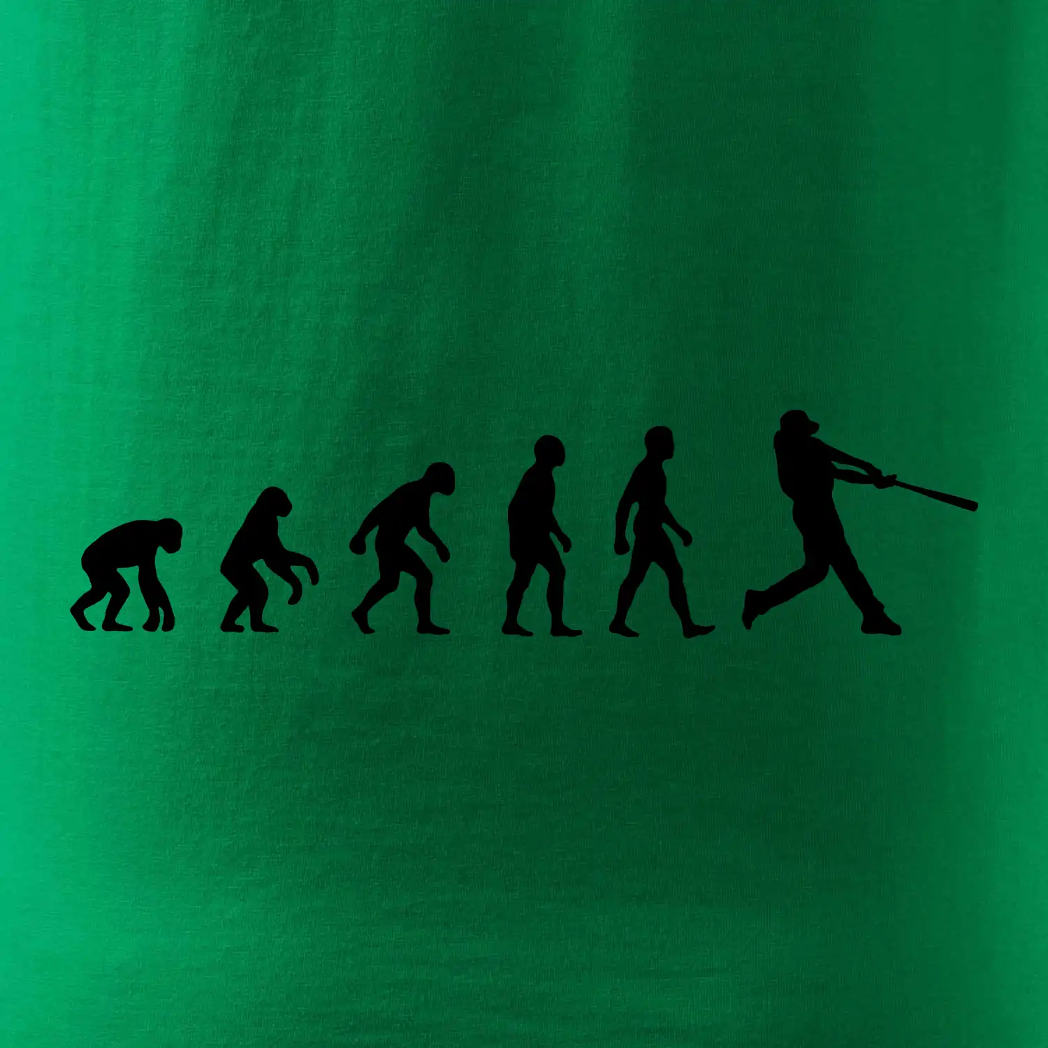 Evoluce baseball pálkař odpal