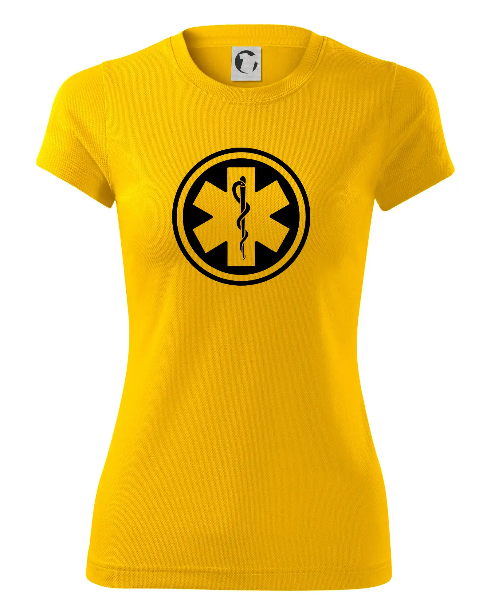 Tričká a mikiny pre záchranárov a lekárov - Kvalitné oblečenie pre zdravotníkov - Rescue logo samostatné guľaté - Dámske Fantasy športové (dresovina)