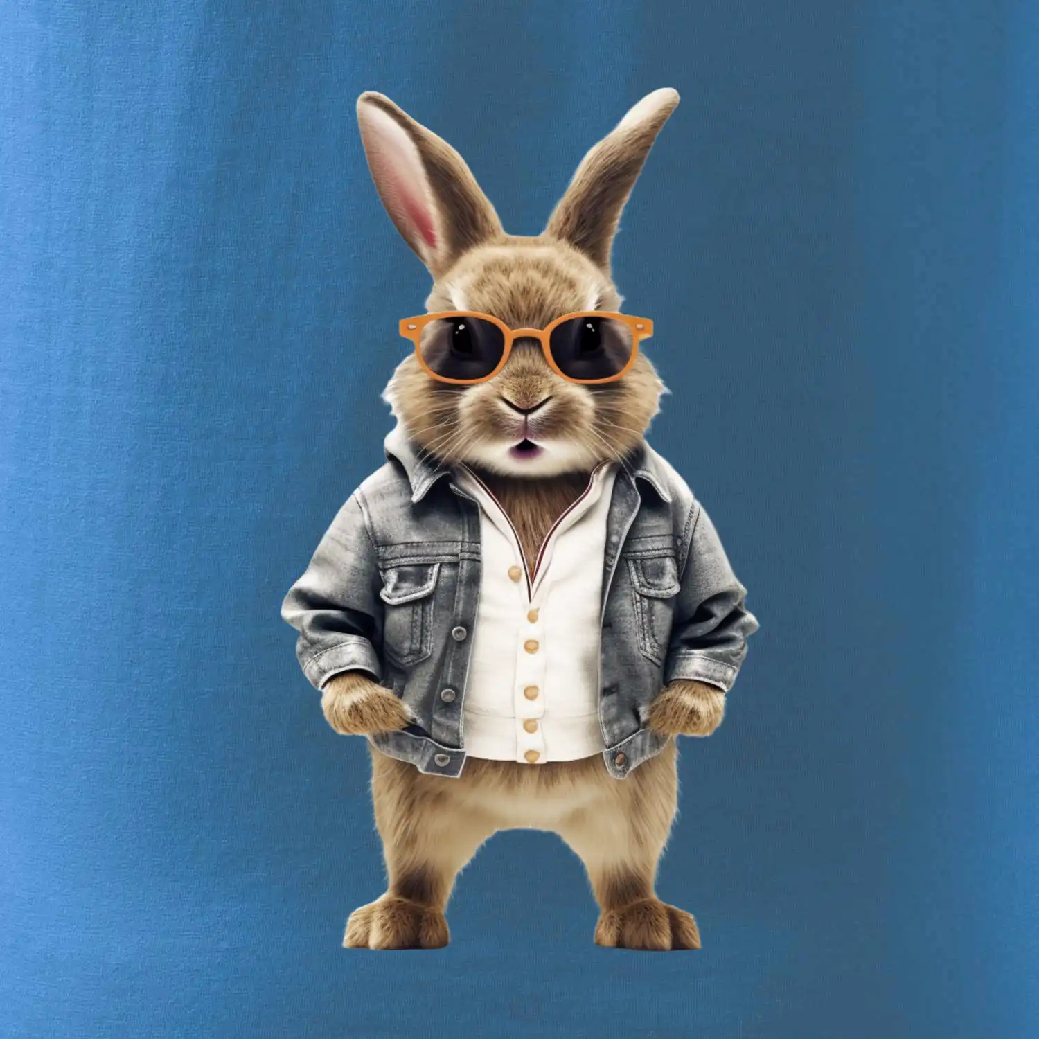 Králík v bundičce