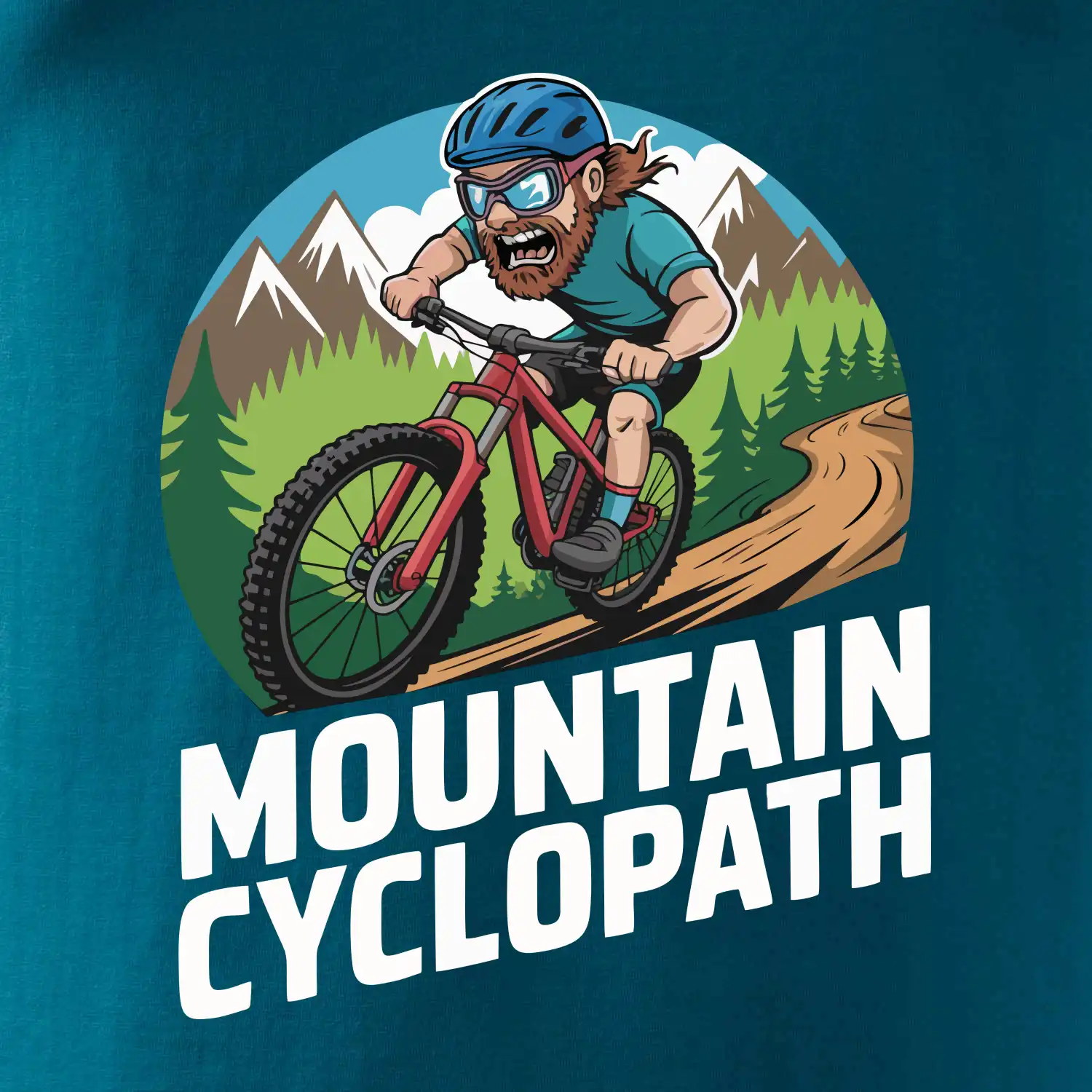 Mountain cyclopat plnovous