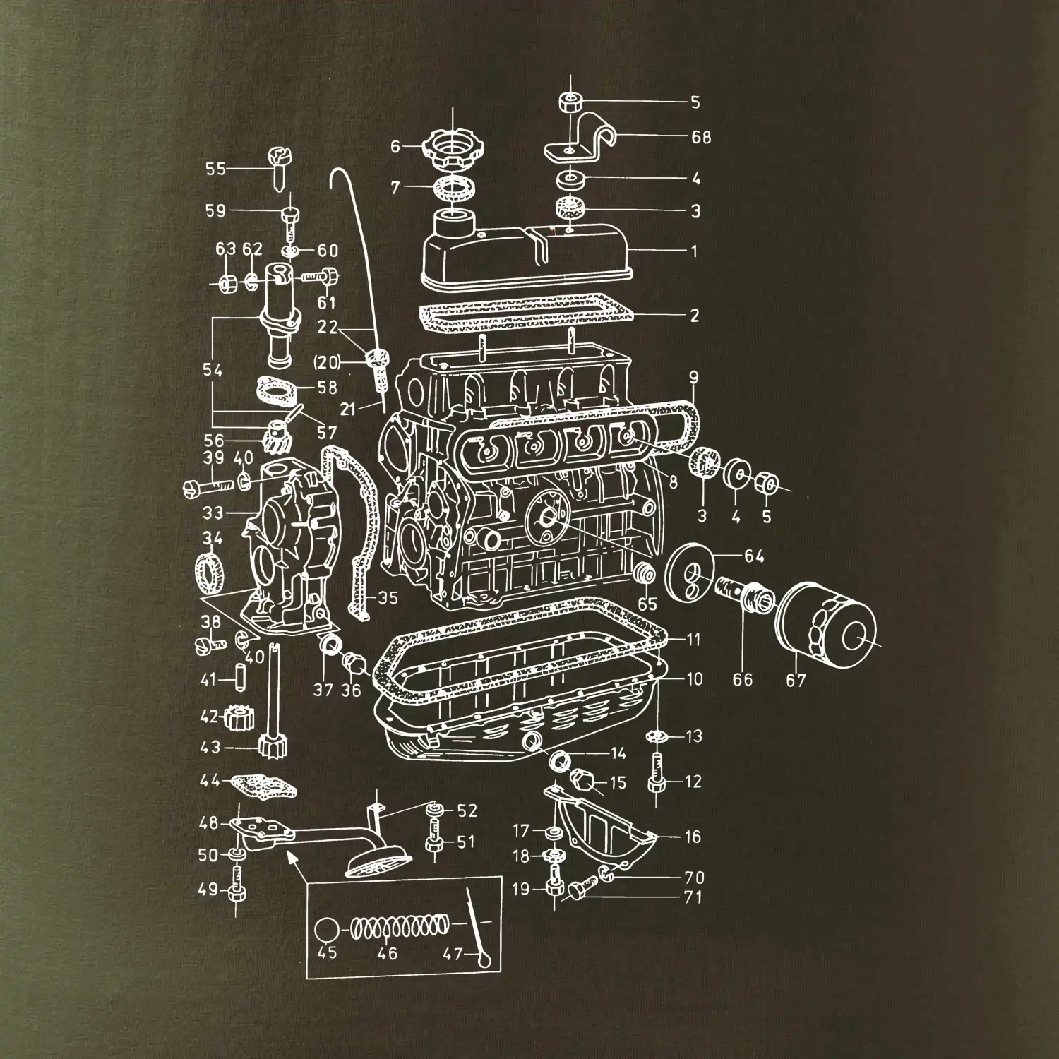 Motor škoda 105-136