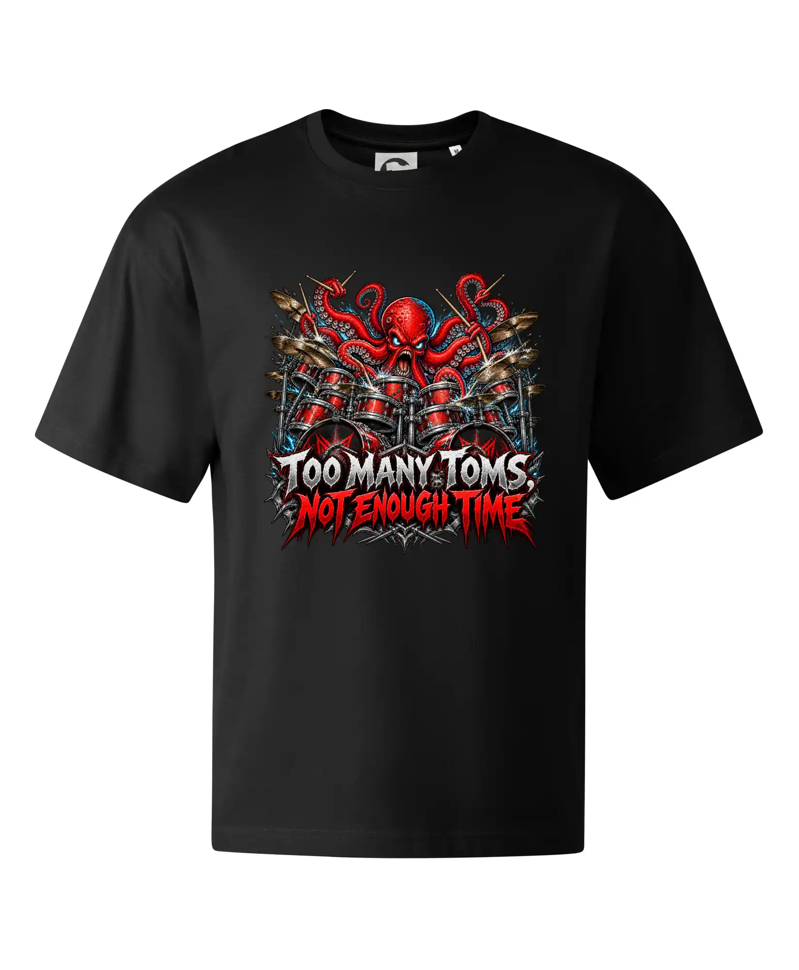 Chobotnice bubeník Too many toms not enough time