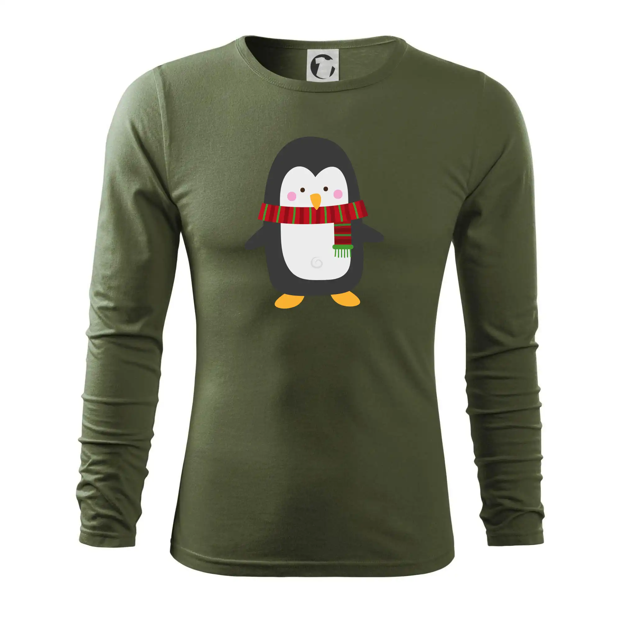 Tučňák se šálou