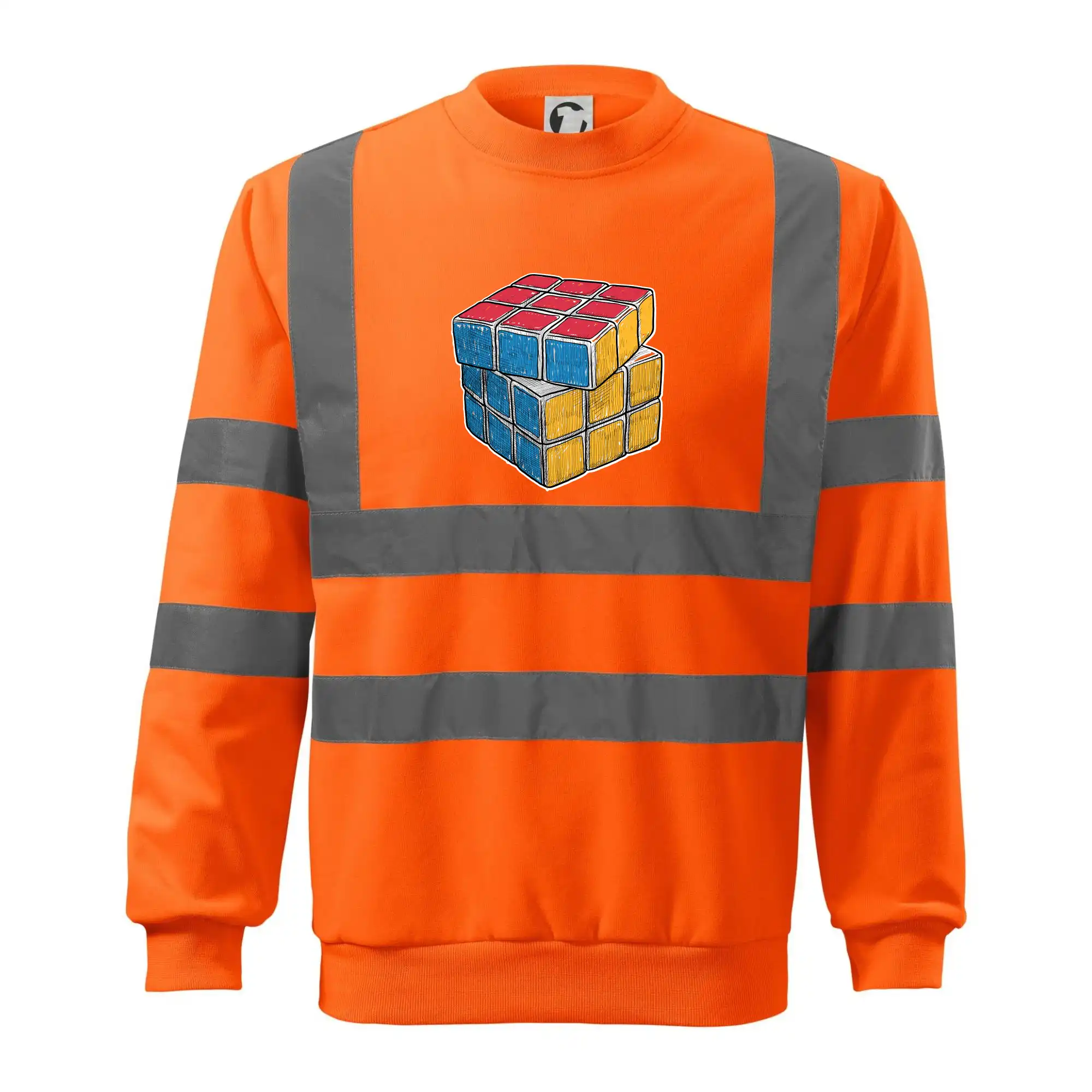 Rubikova kostka kreslená