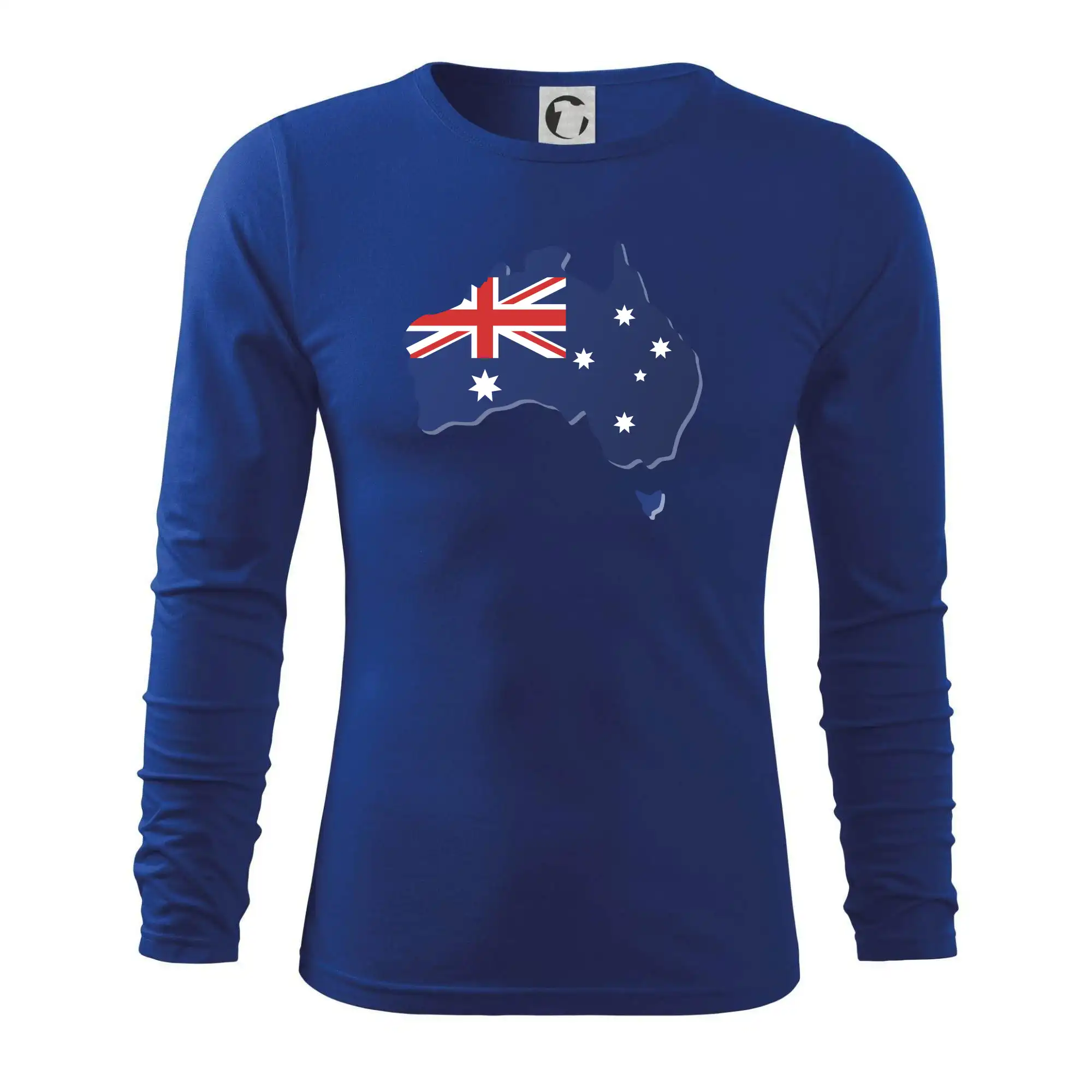 Austrálie - vlajka mapa