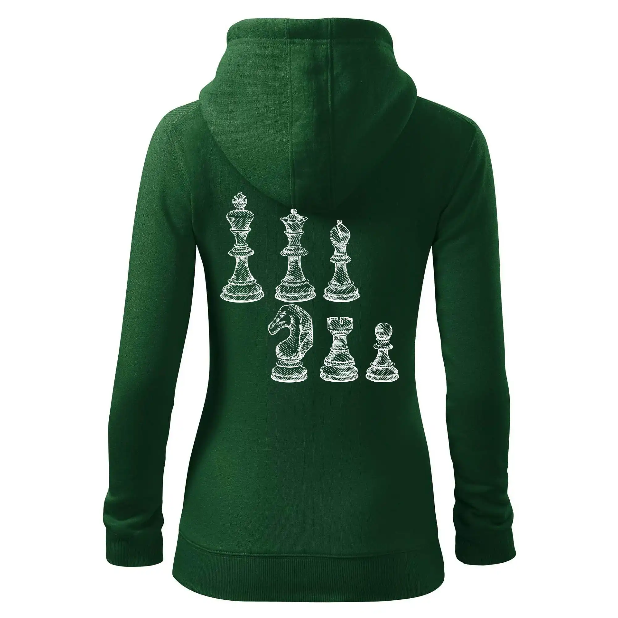 Šachové figurky kreslené