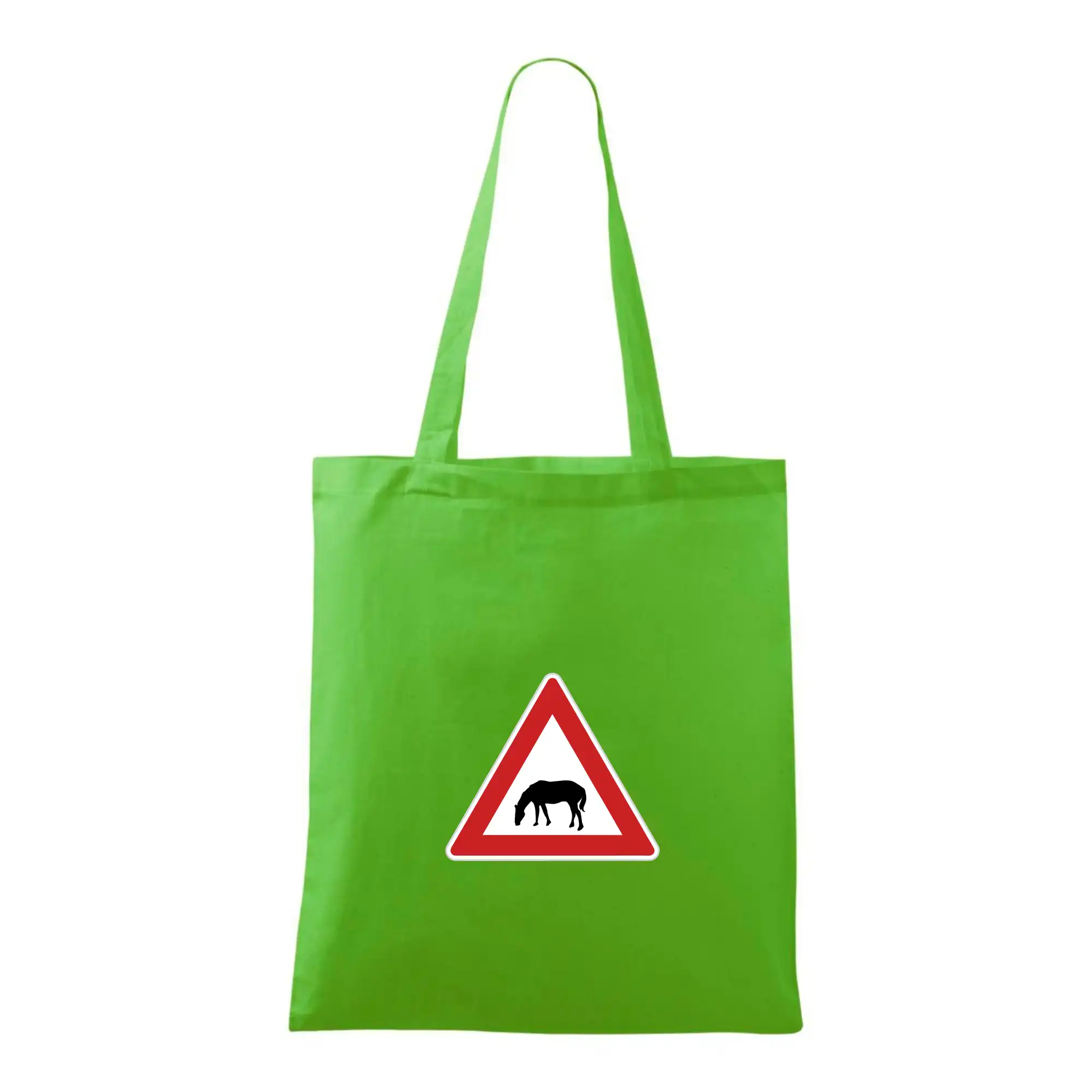 Dopravní značka - Pozor pasoucí se kůň