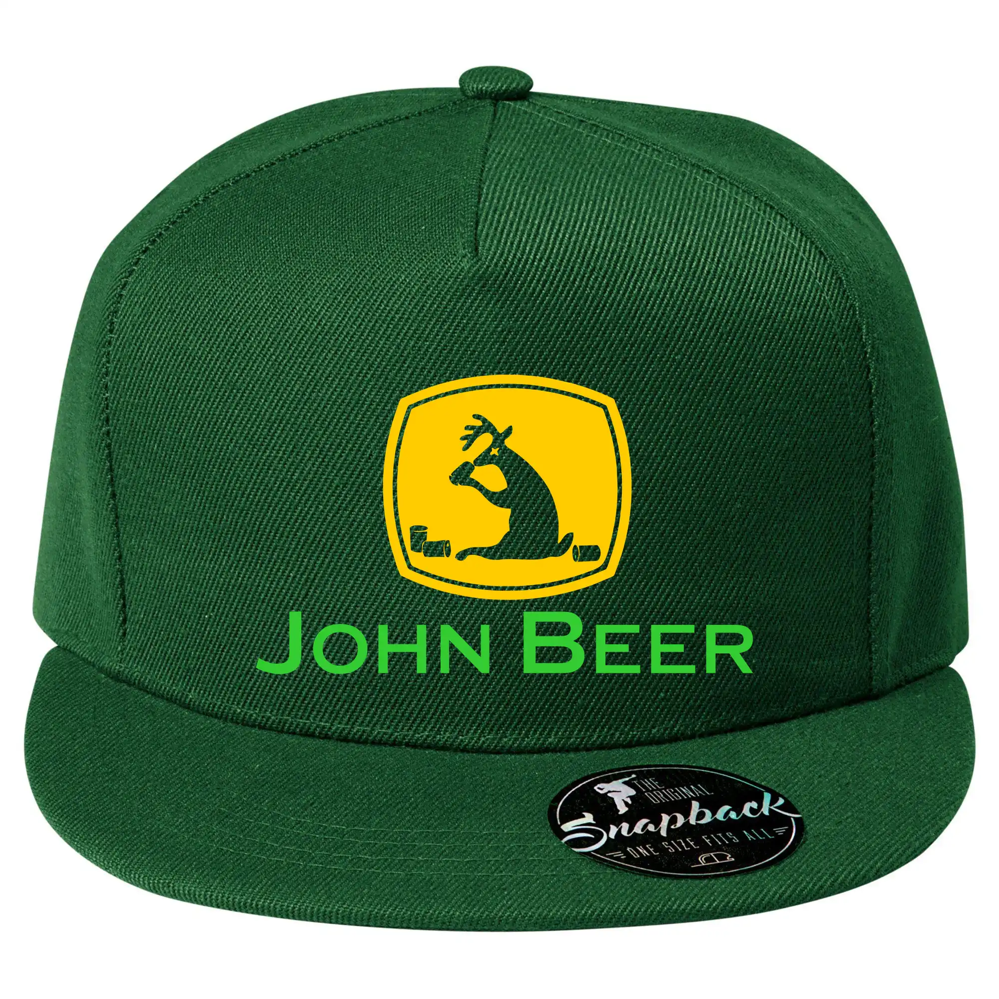 John Beer jelen s pivem
