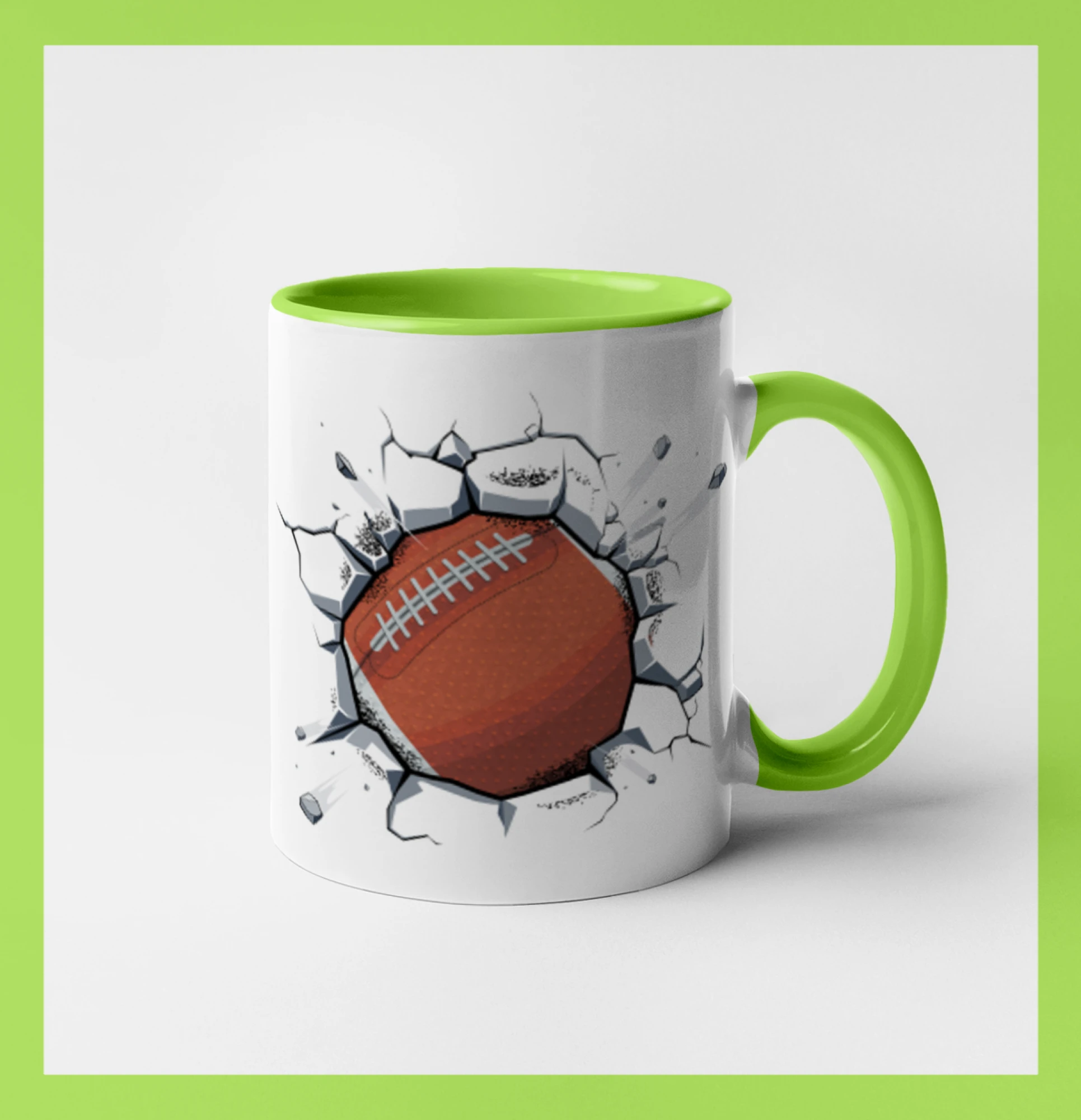 Americký fotbal míč v triku