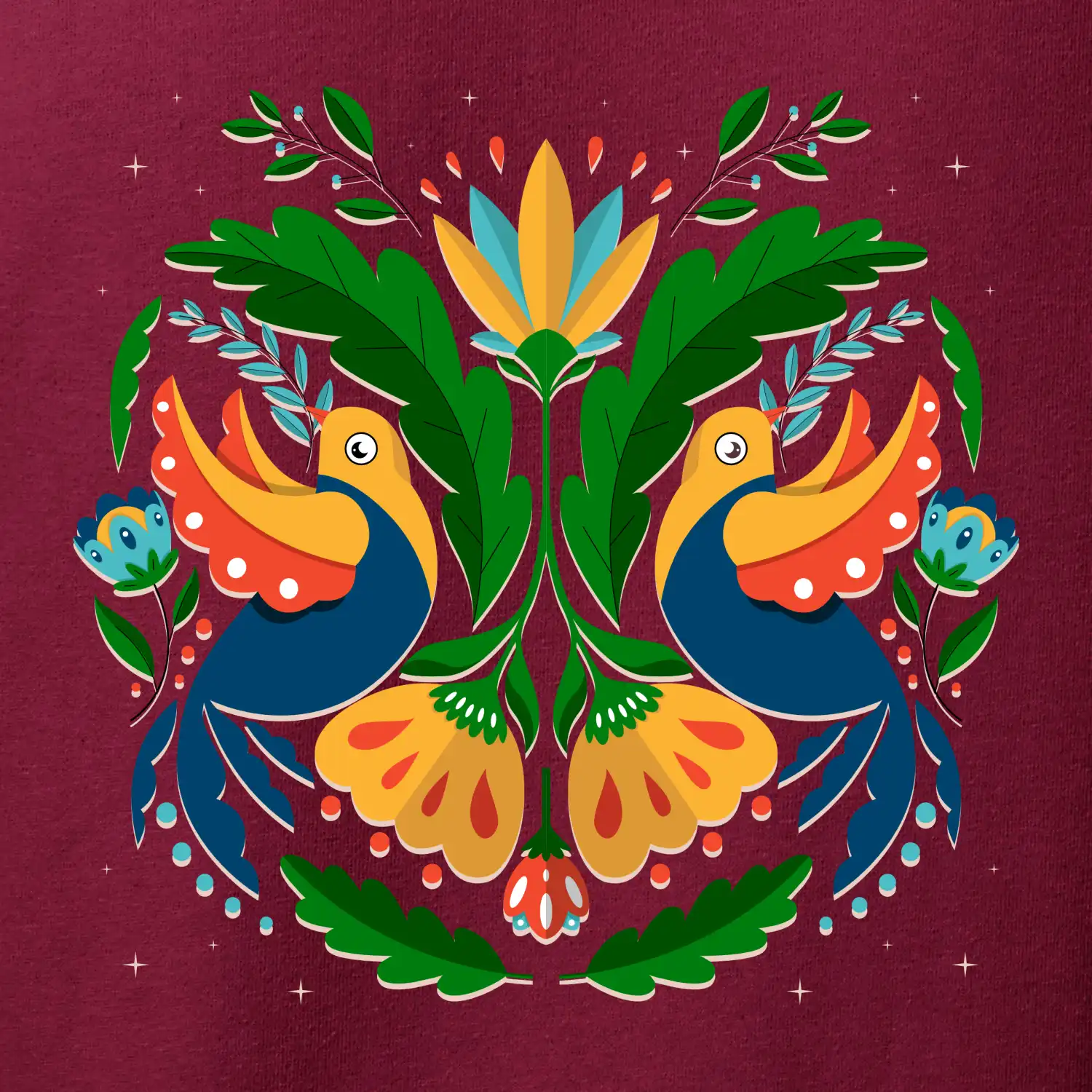 Folklor - dvě holubice