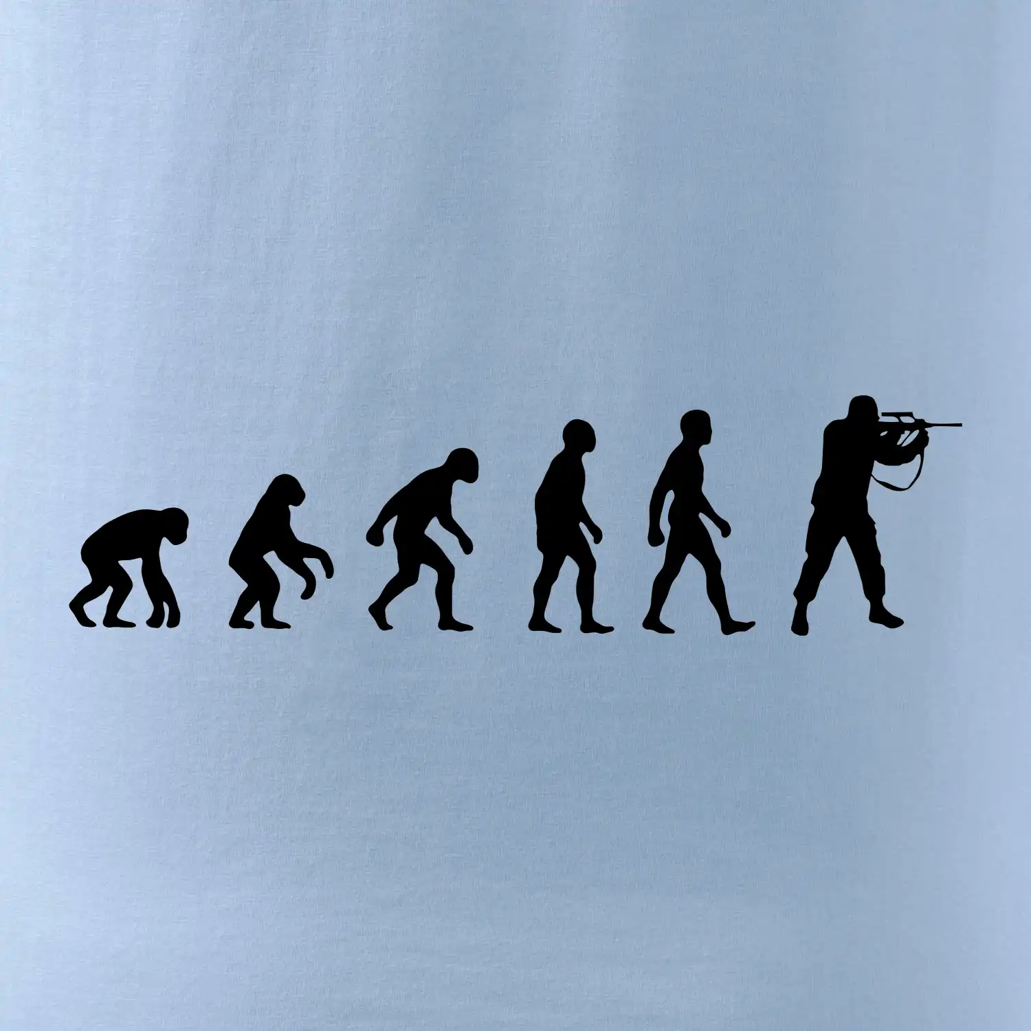 Evoluce vojáka - stojící