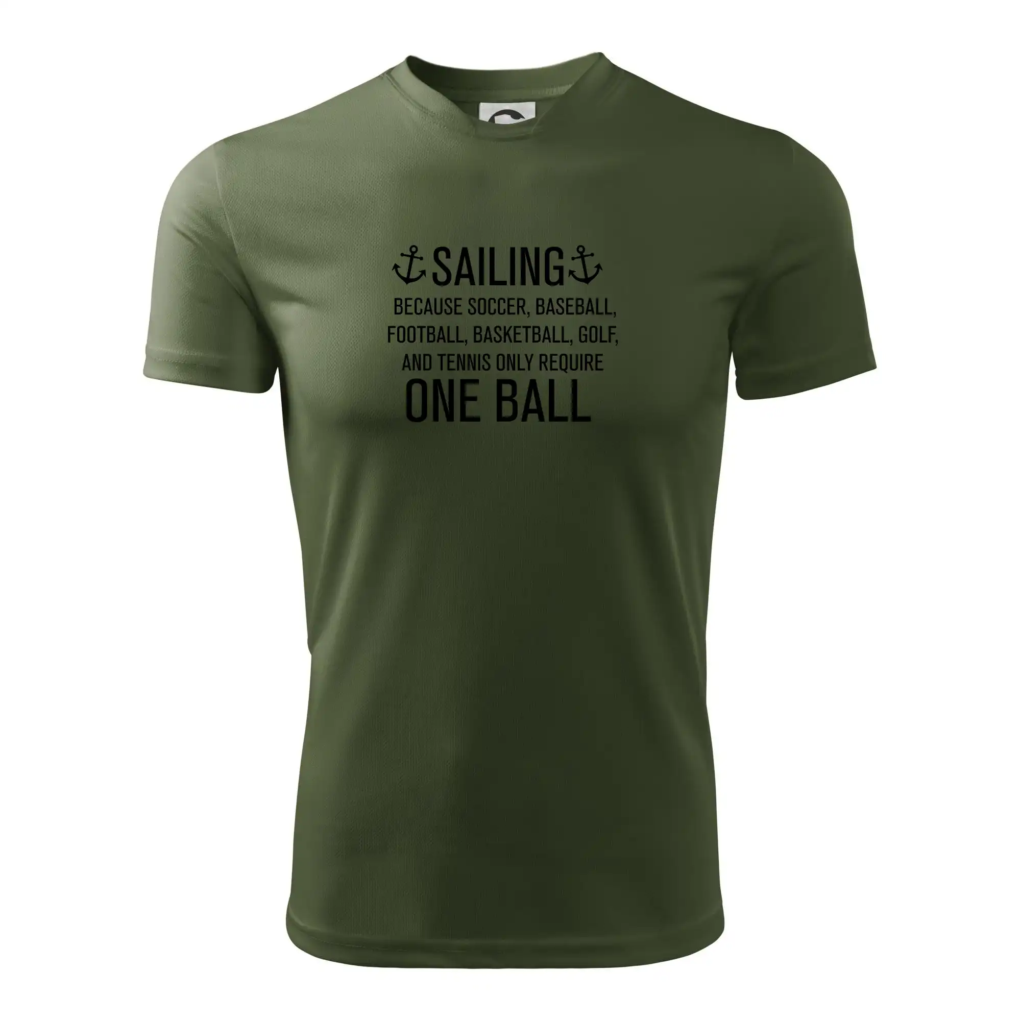 Sailing beacause one ball