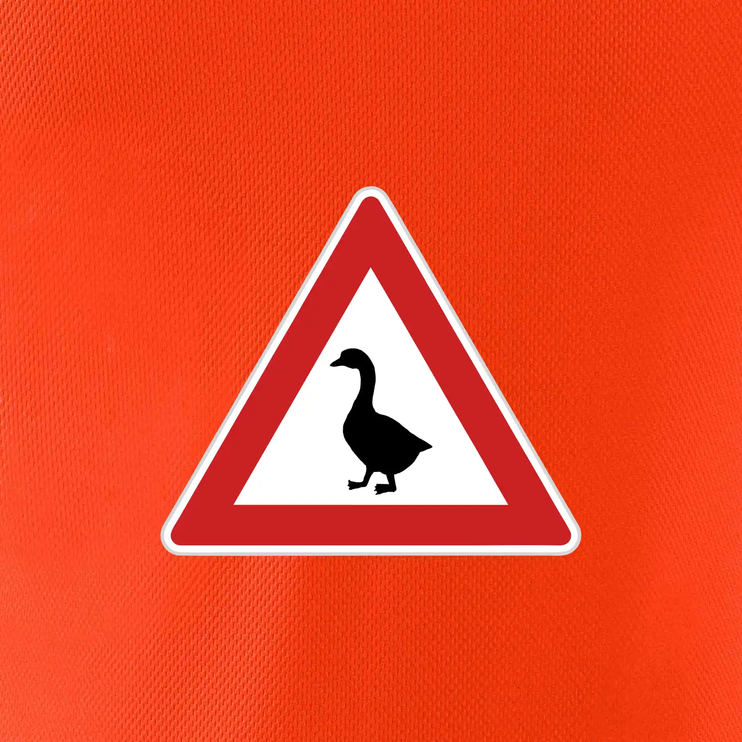 Dopravní značka - Pozor husa